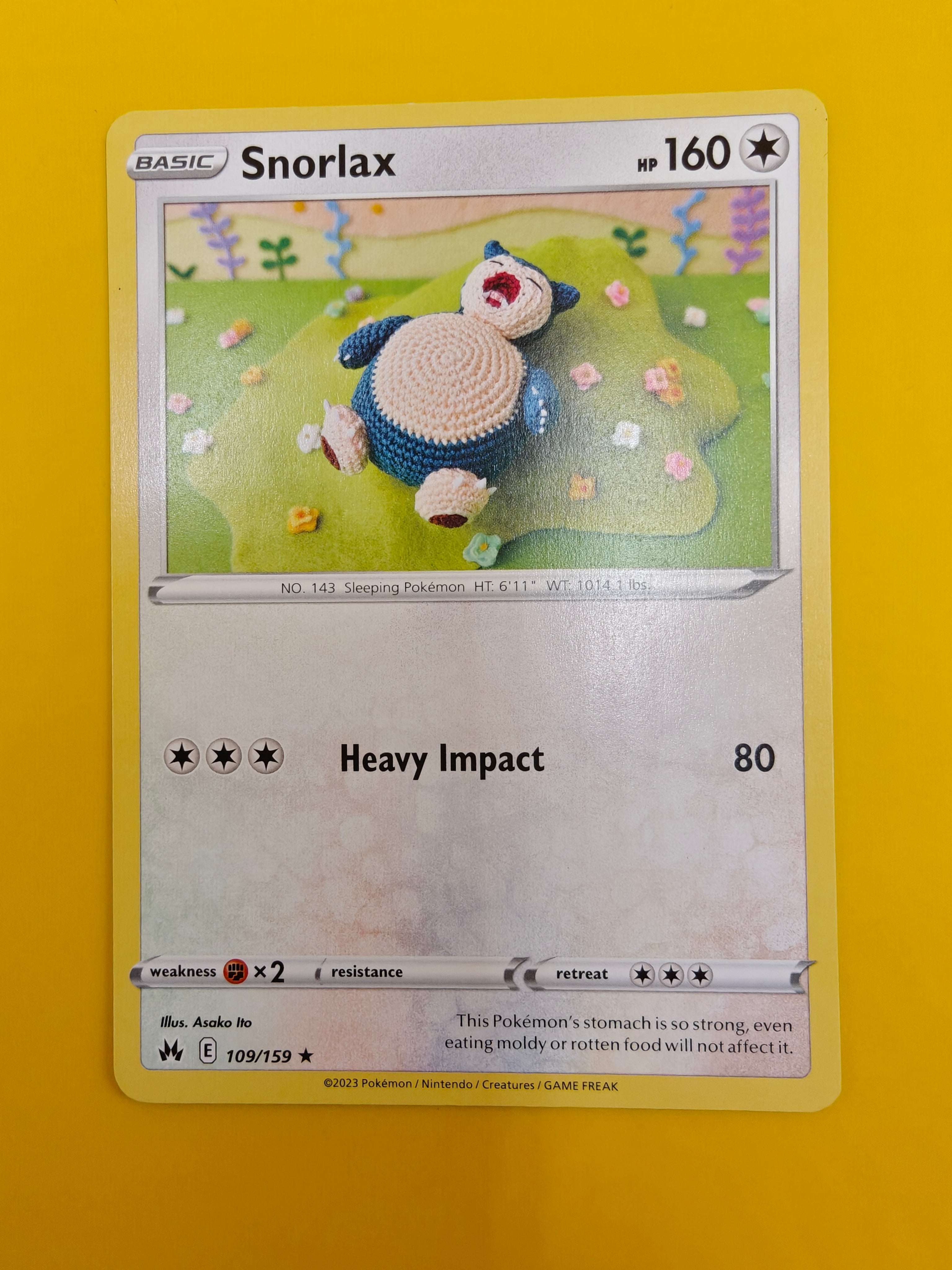 Snorlax - Crown Zenith