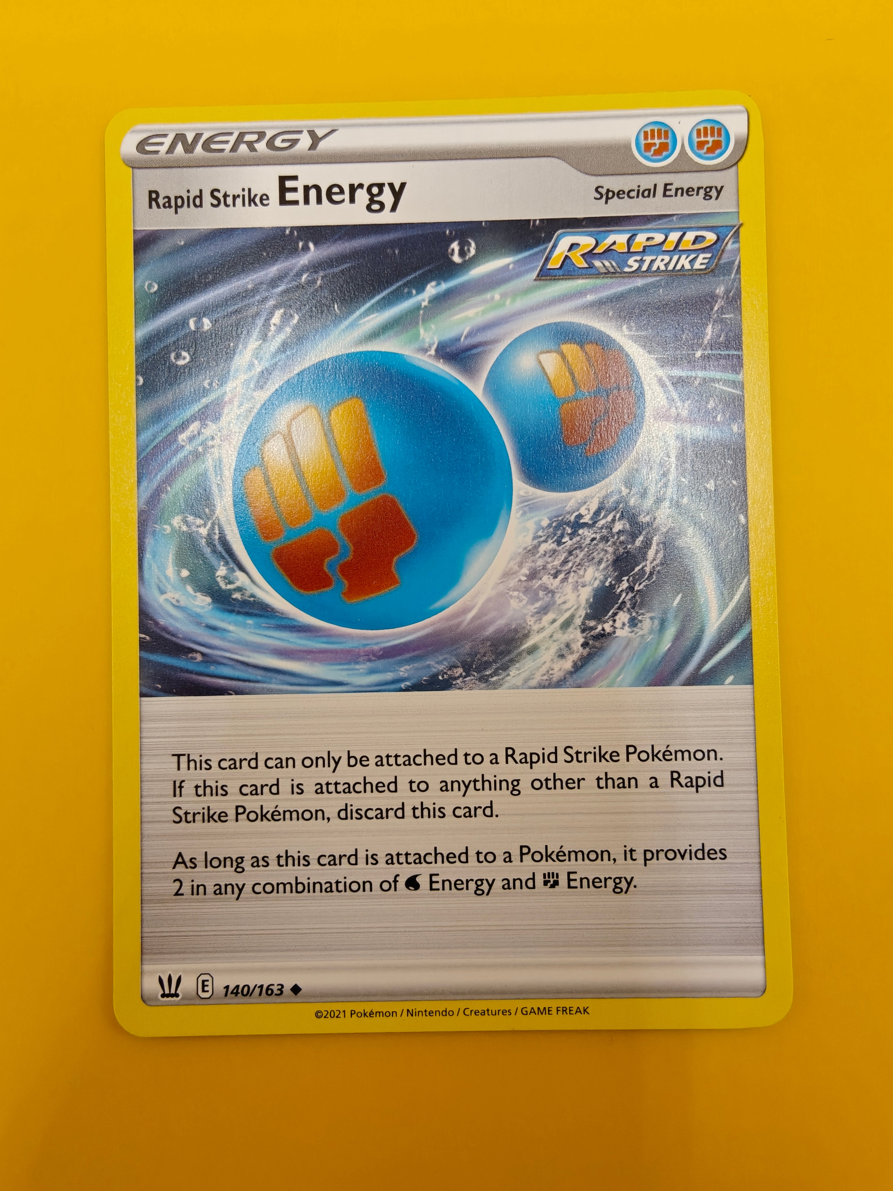 Rapid Strike Energy - Battle Styles