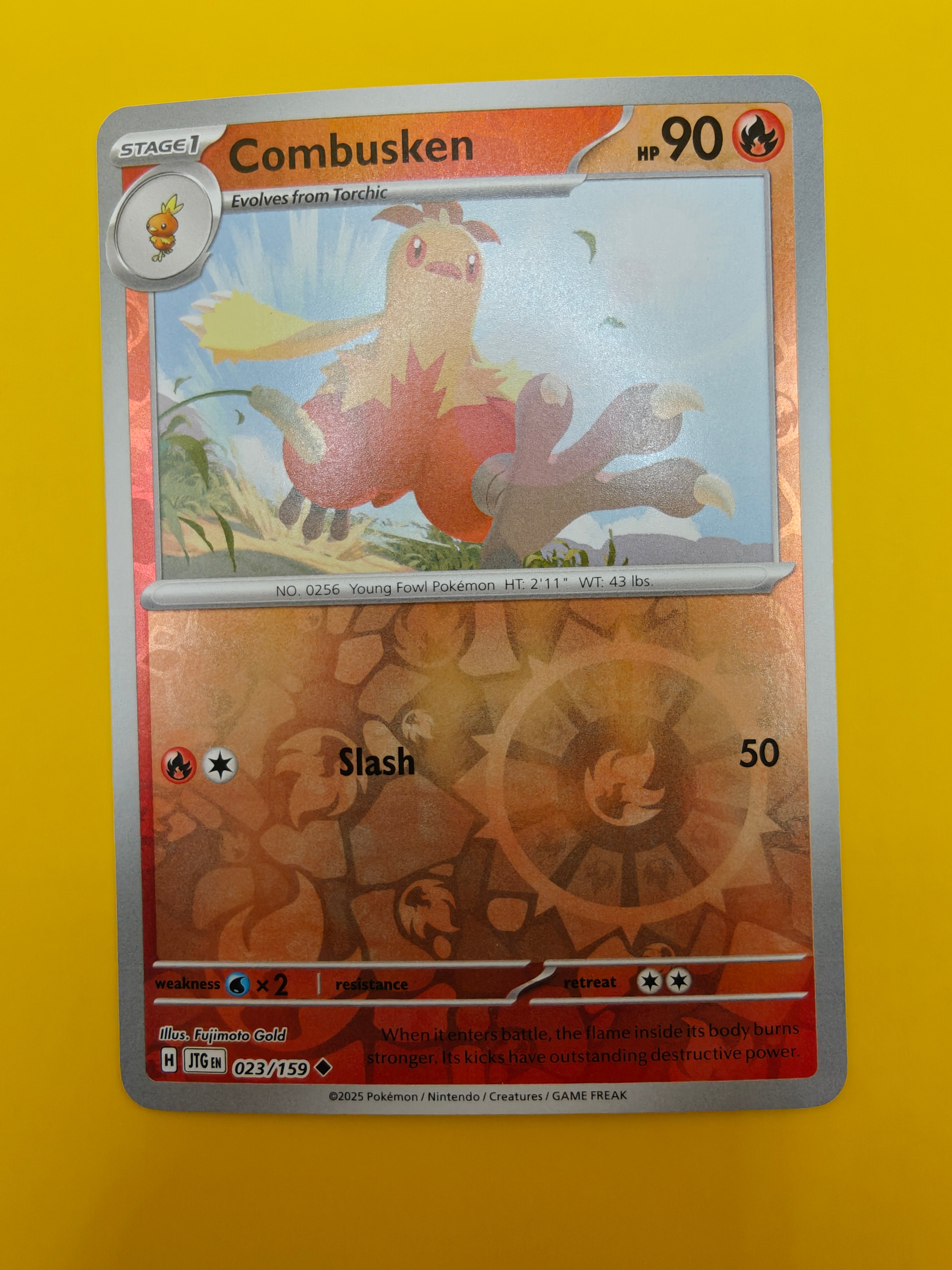 Combusken Reverse Holo - Journey Together