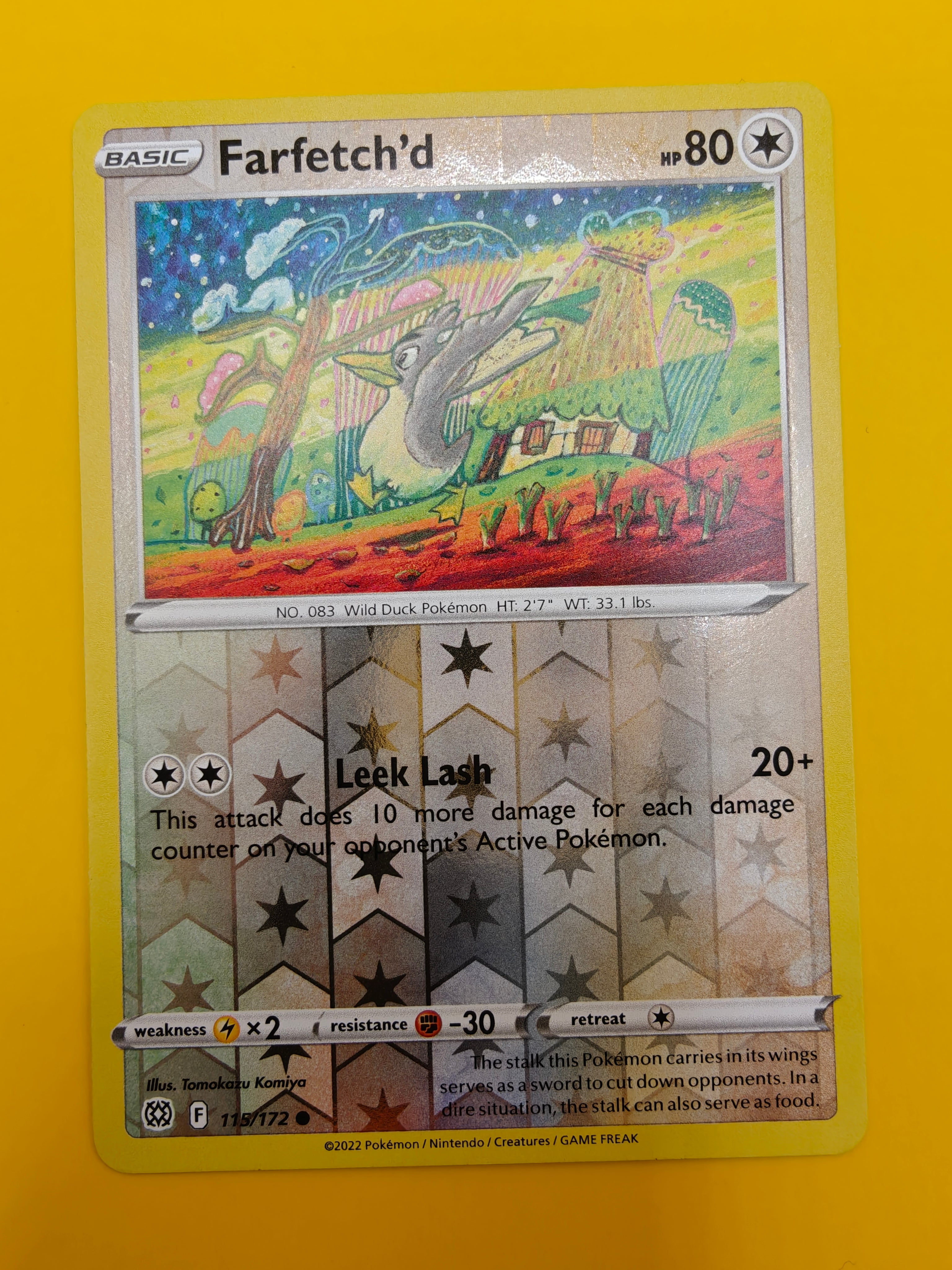 Farfetch'd Reverse Holo - Brilliant Stars