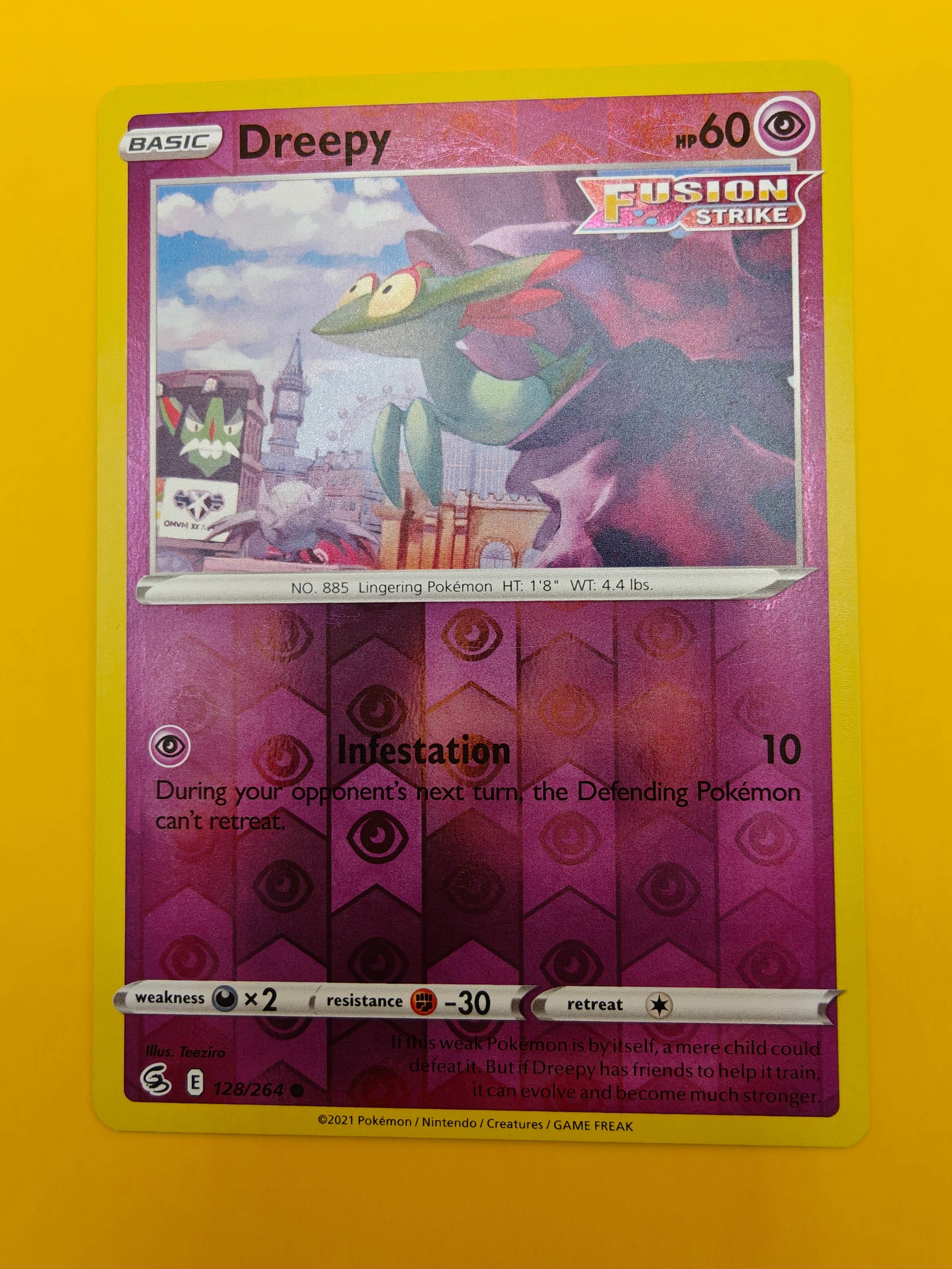 Dreepy Reverse Holo - Fusion Strike