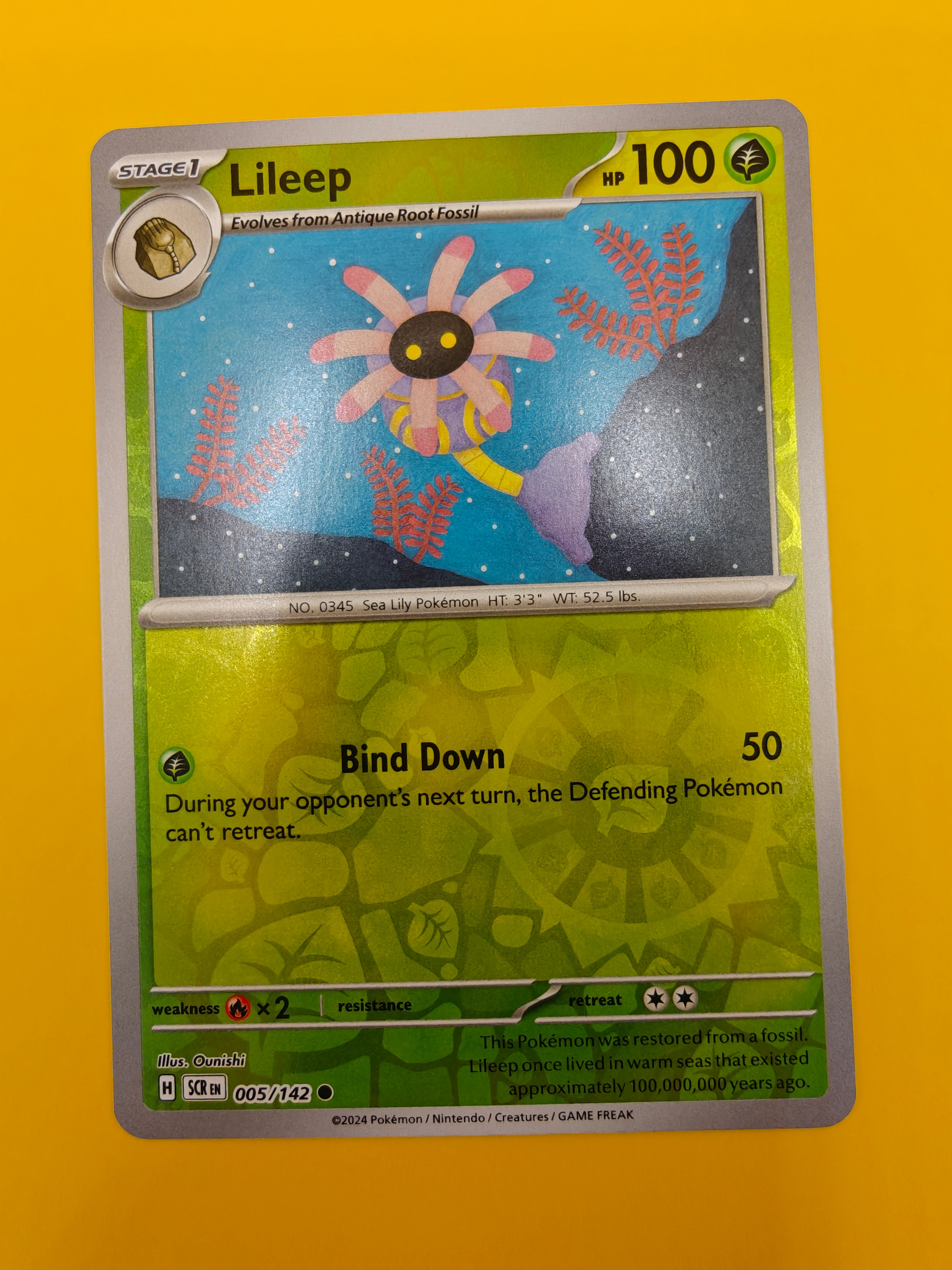 Lileep Reverse Holo - Stellar Crown