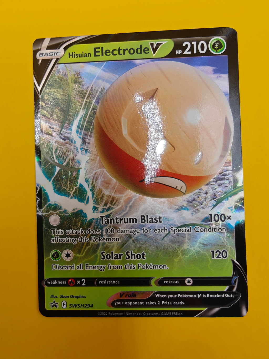 Hisuian Electrode V - SWSH294