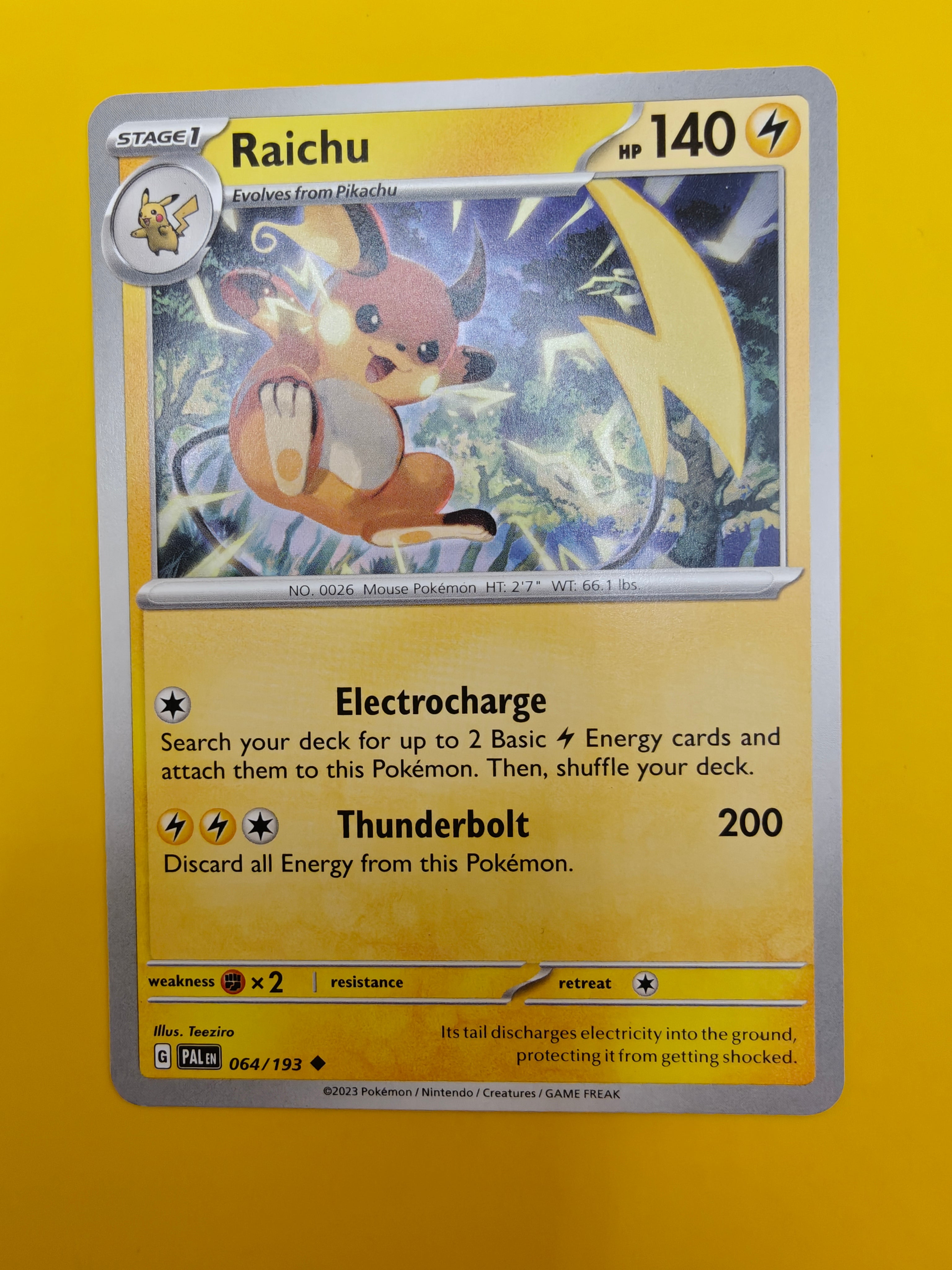 Raichu - Paldea Evolved