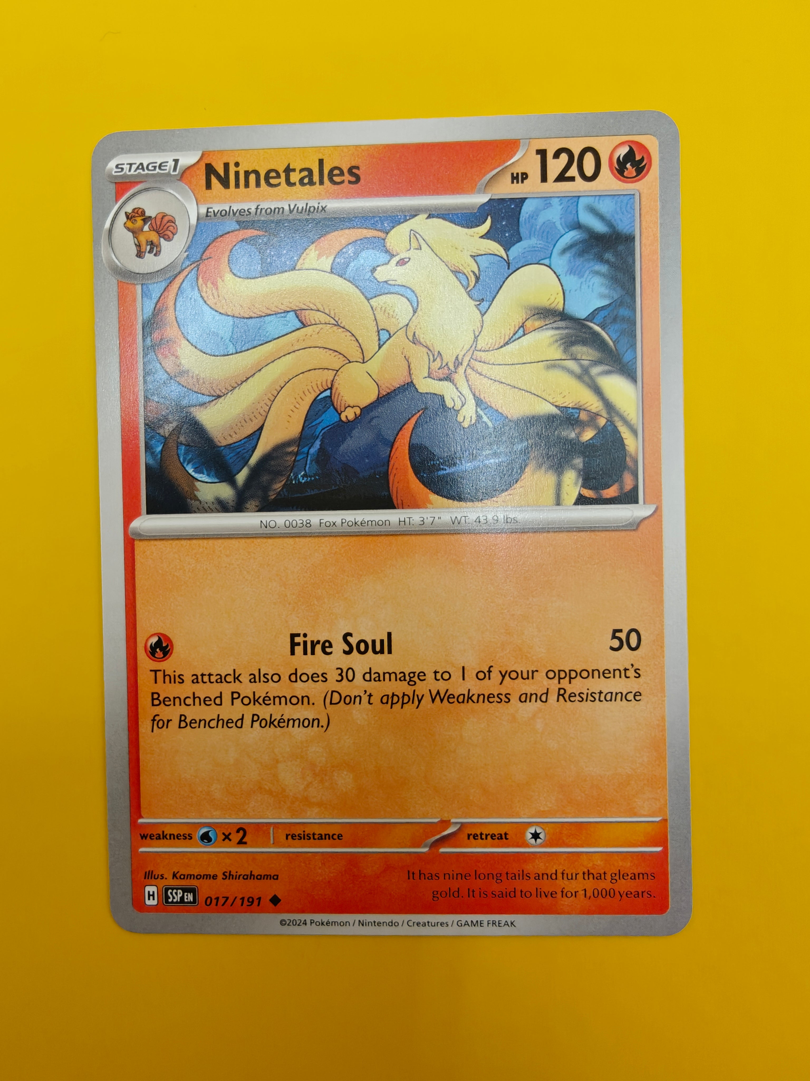 Ninetales - Surging Sparks