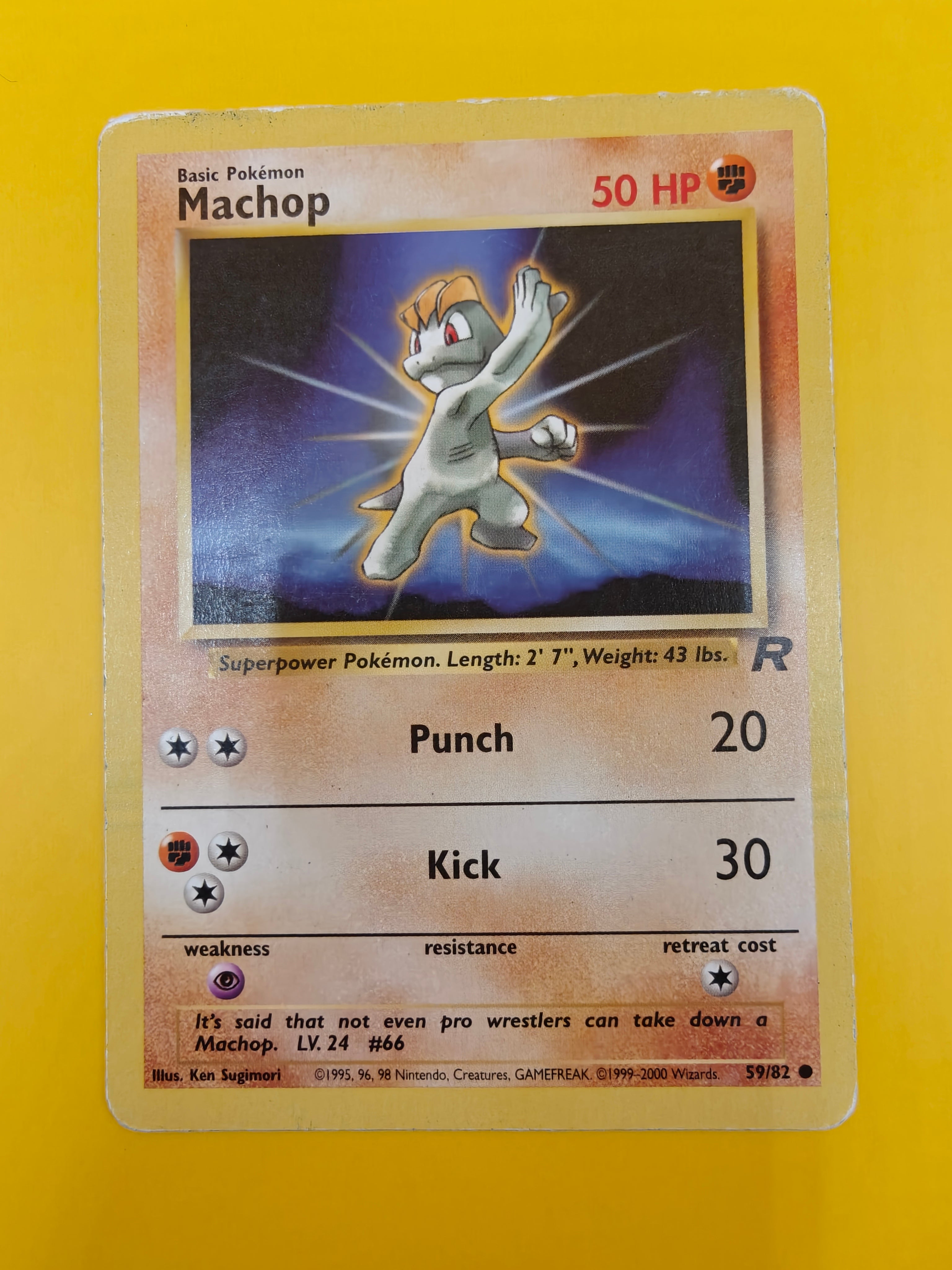 Machop - Team Rocket