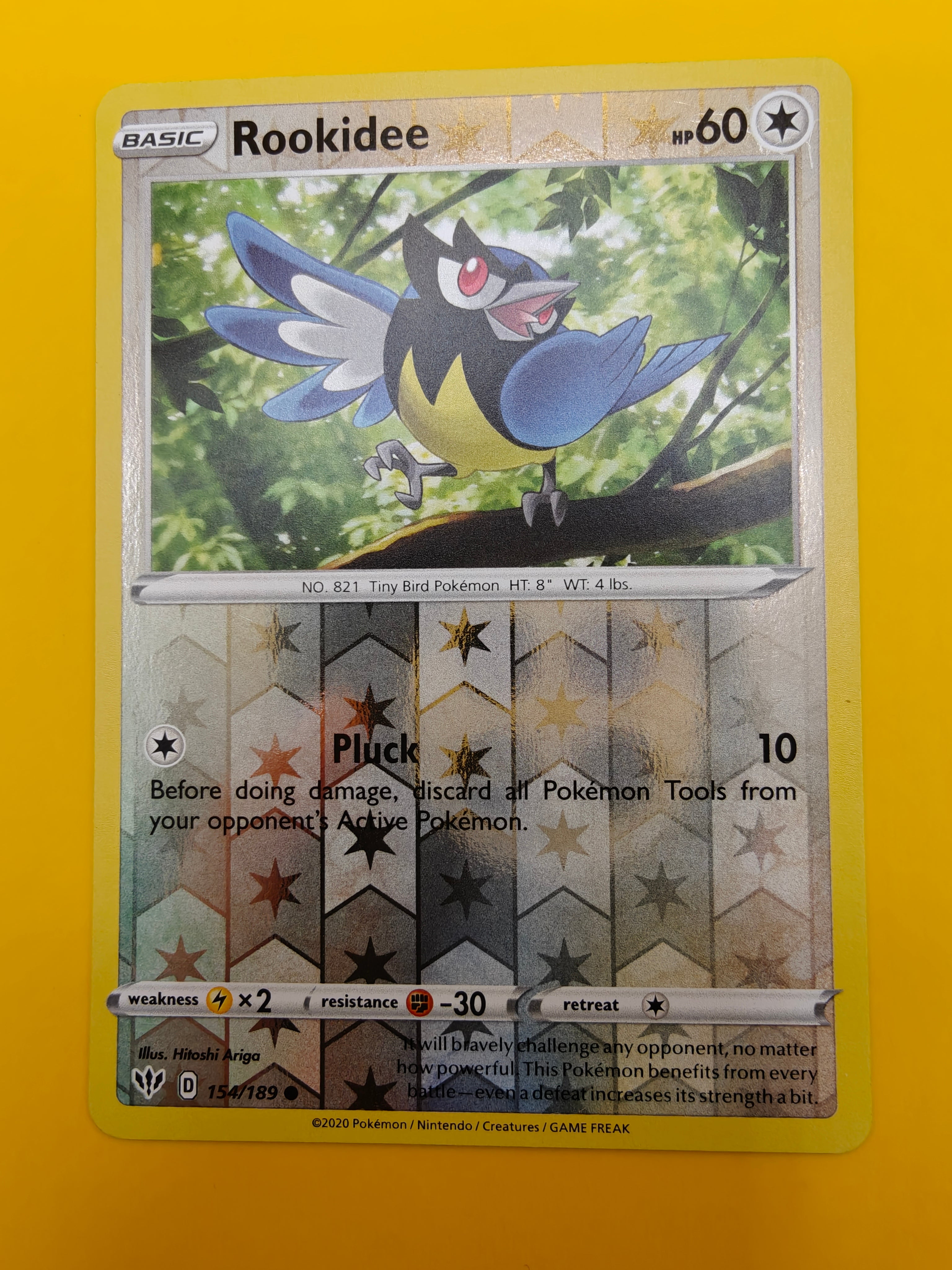 Rookidee Reverse Holo - Darkness Ablaze