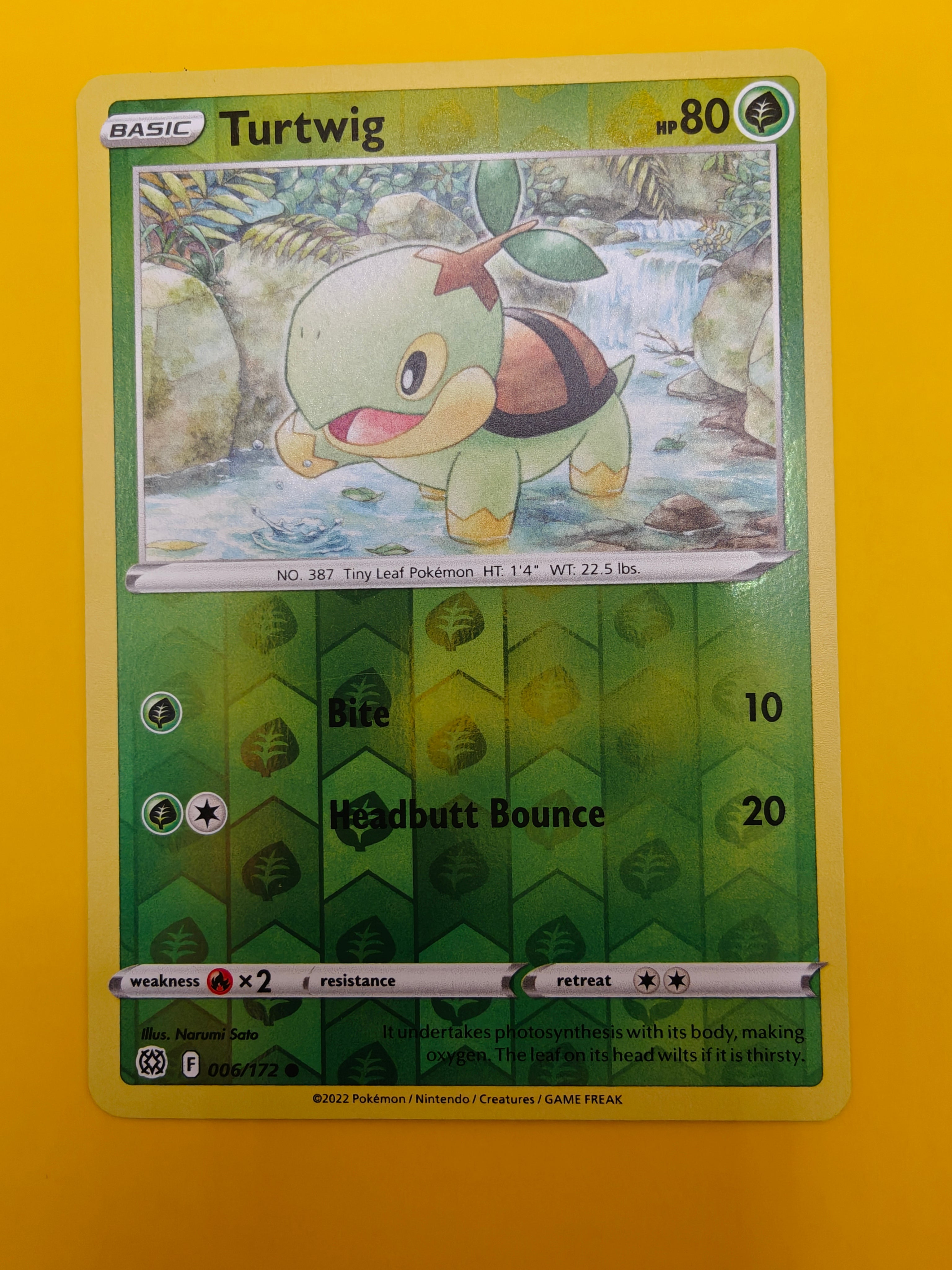 Turtwig Reverse Holo - Brilliant Stars
