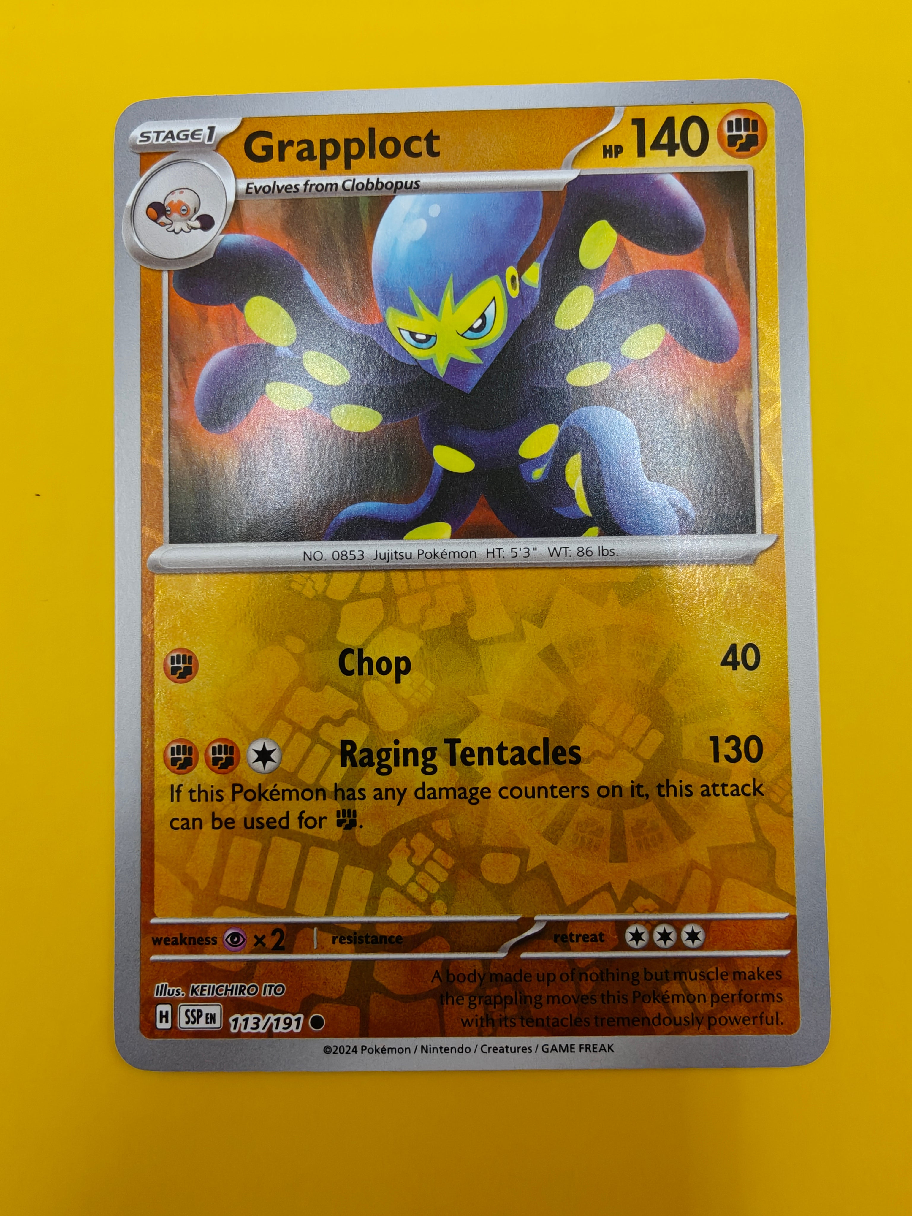 Grapploct Reverse Holo - Surging Sparks