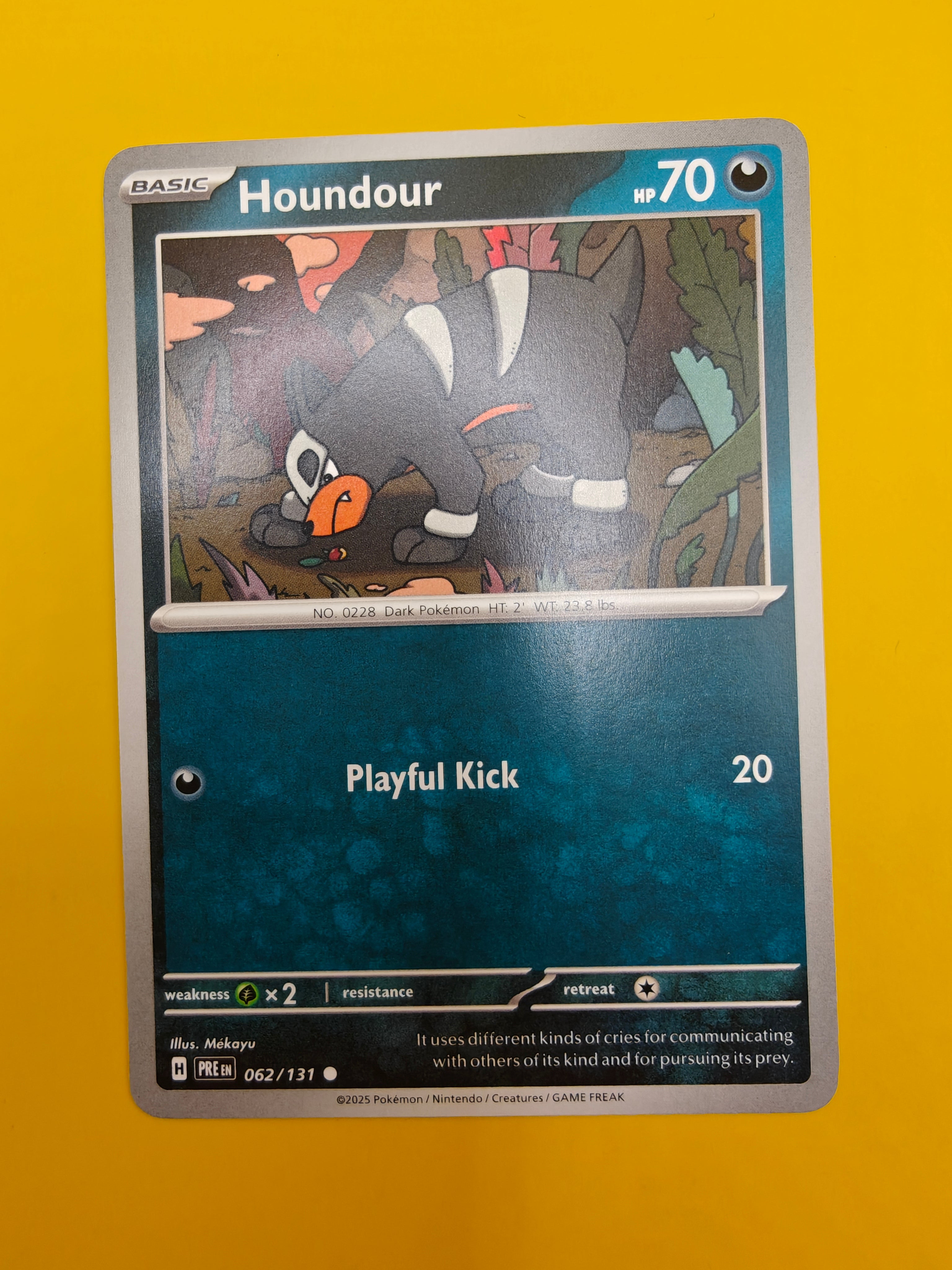 Houndour - Prismatic Evolutions