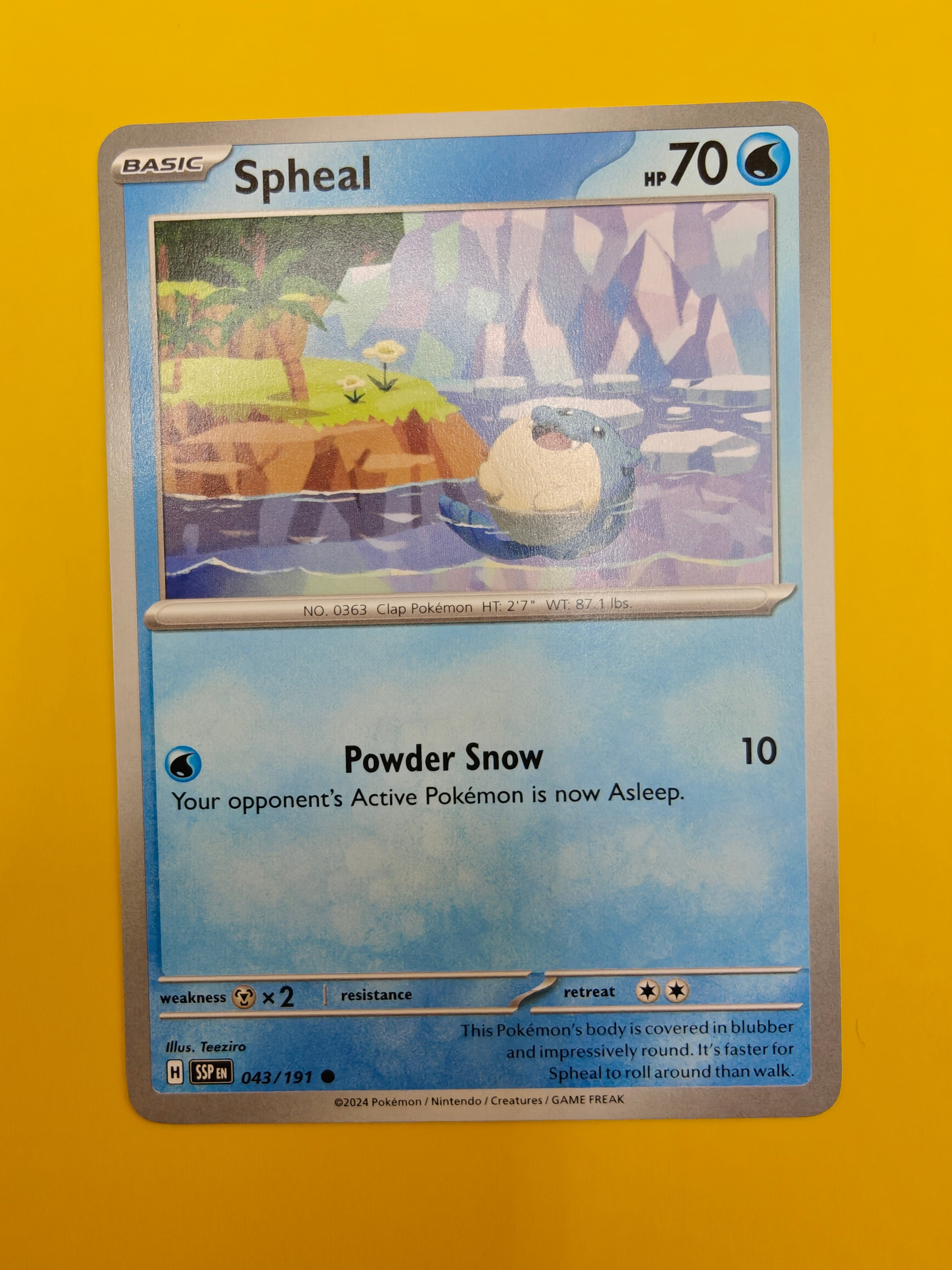 Spheal - Surging Sparks