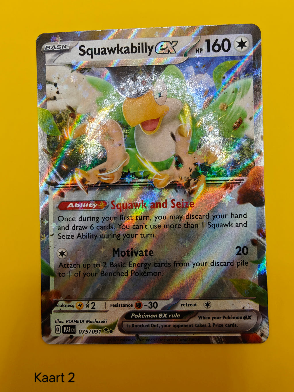 Squawkabilly ex - Paldean Fates