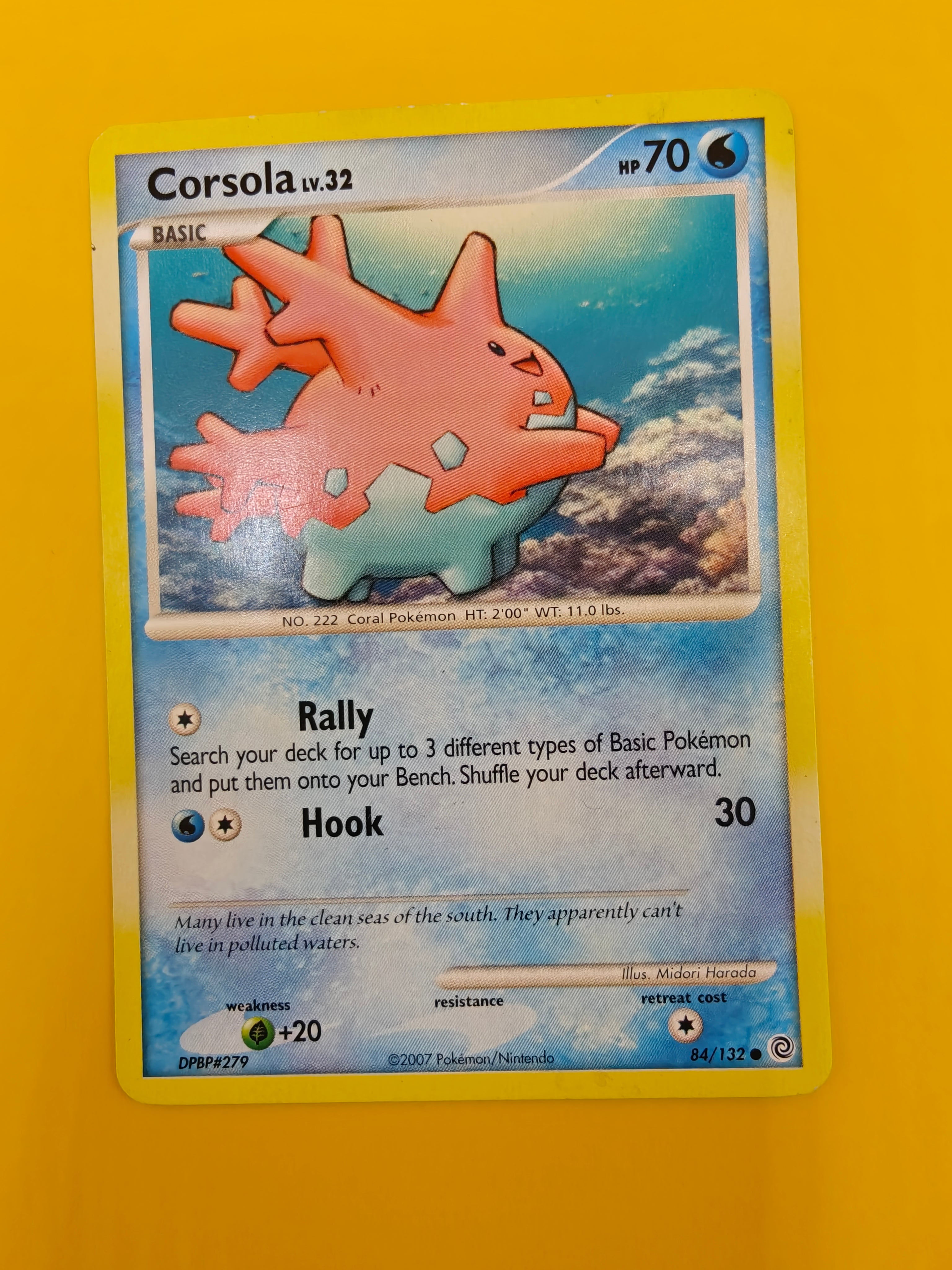 Corsola Lv.32 - Secret Wonders