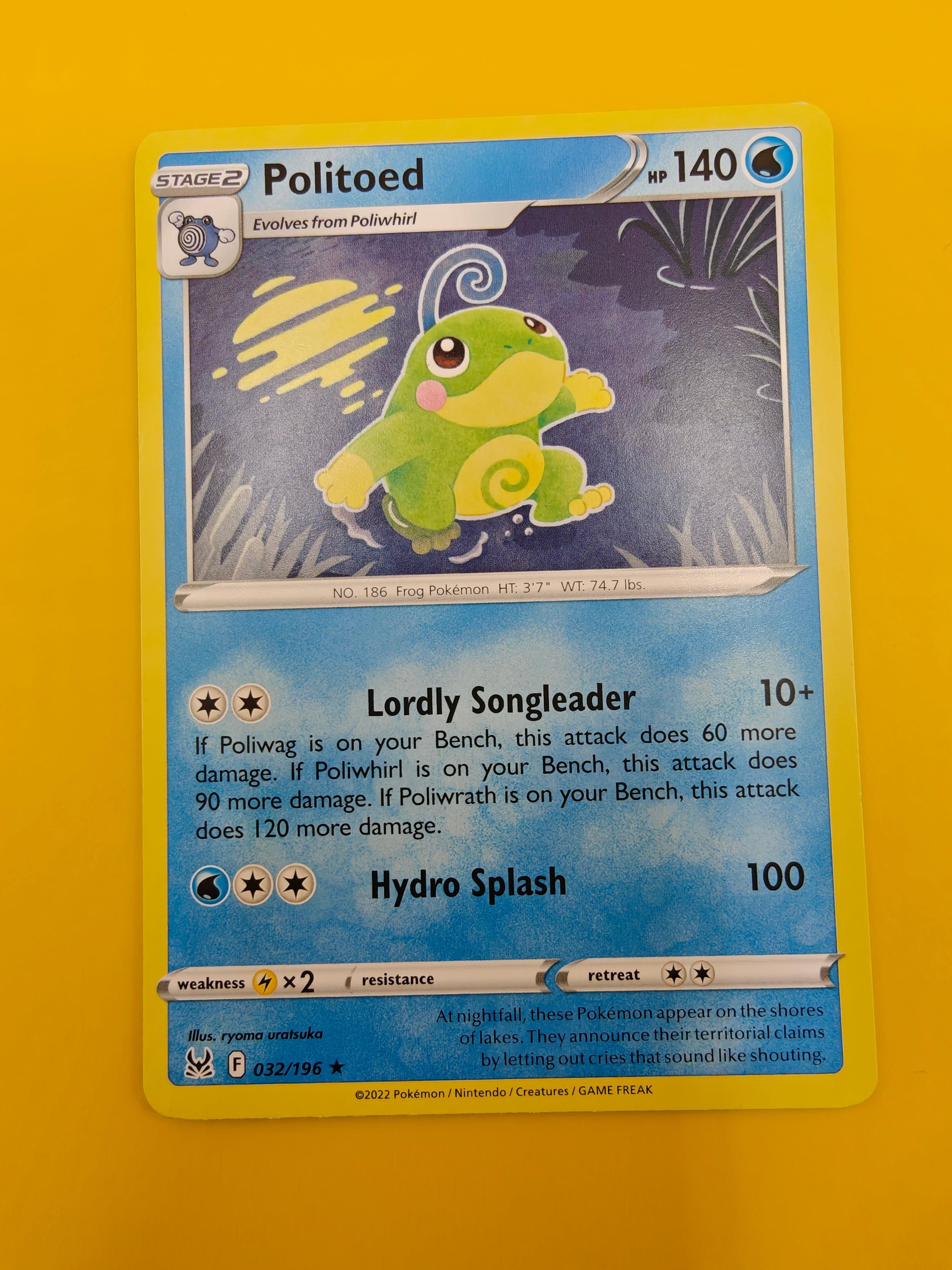 Politoed - Lost Origin