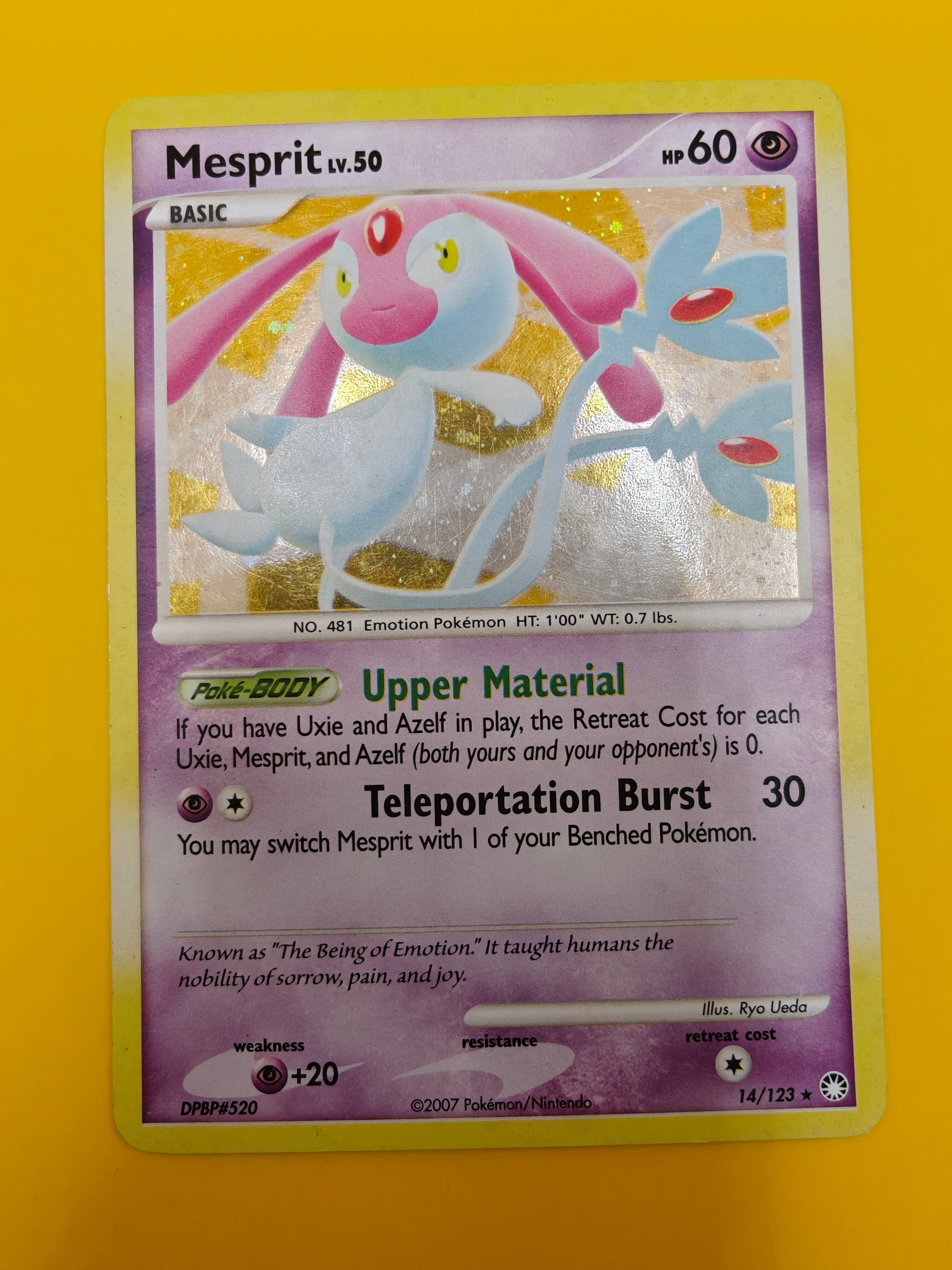 Mesprit Lv.50 Holo - Mysterious Treasures