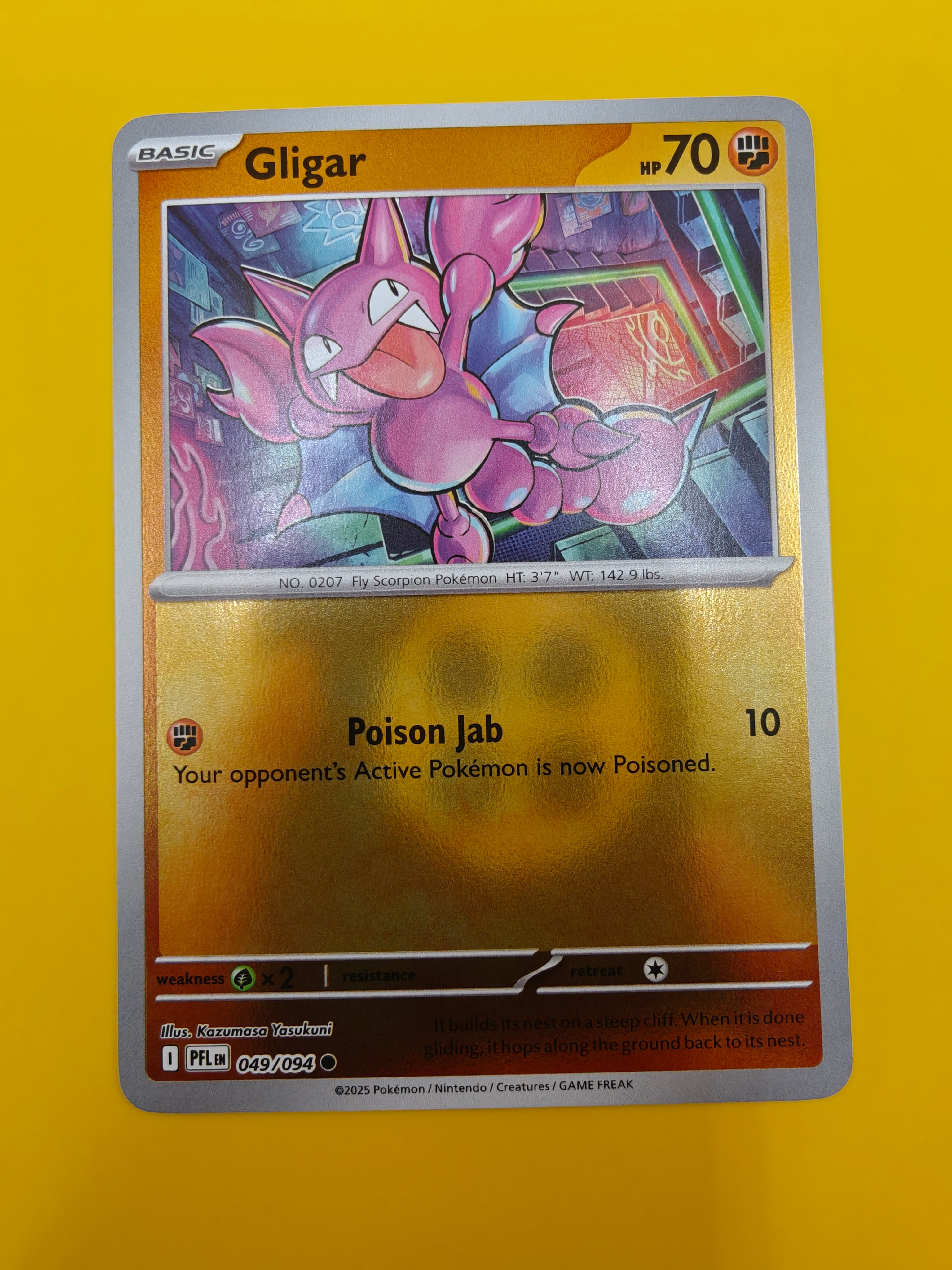 Gligar Reverse Holo - Phantasmal Flames