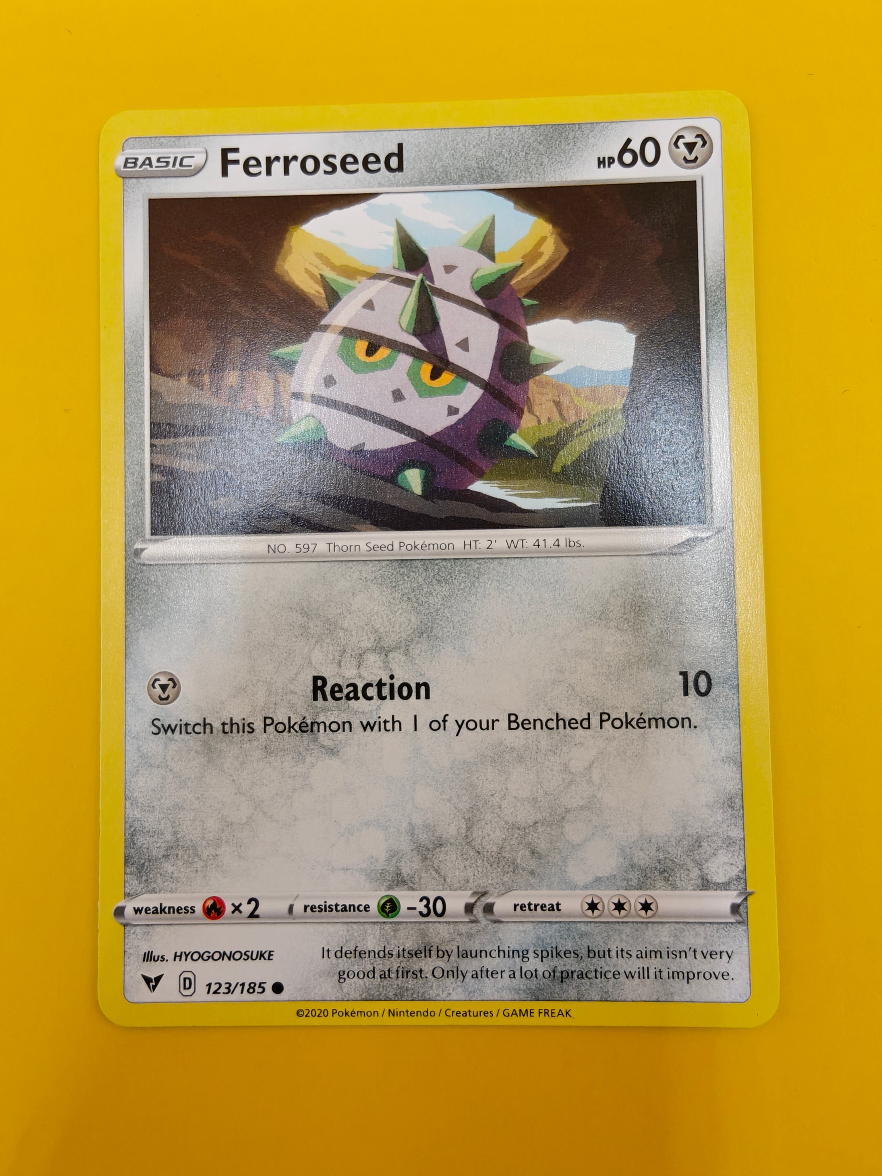 Ferroseed - Vivid Voltage