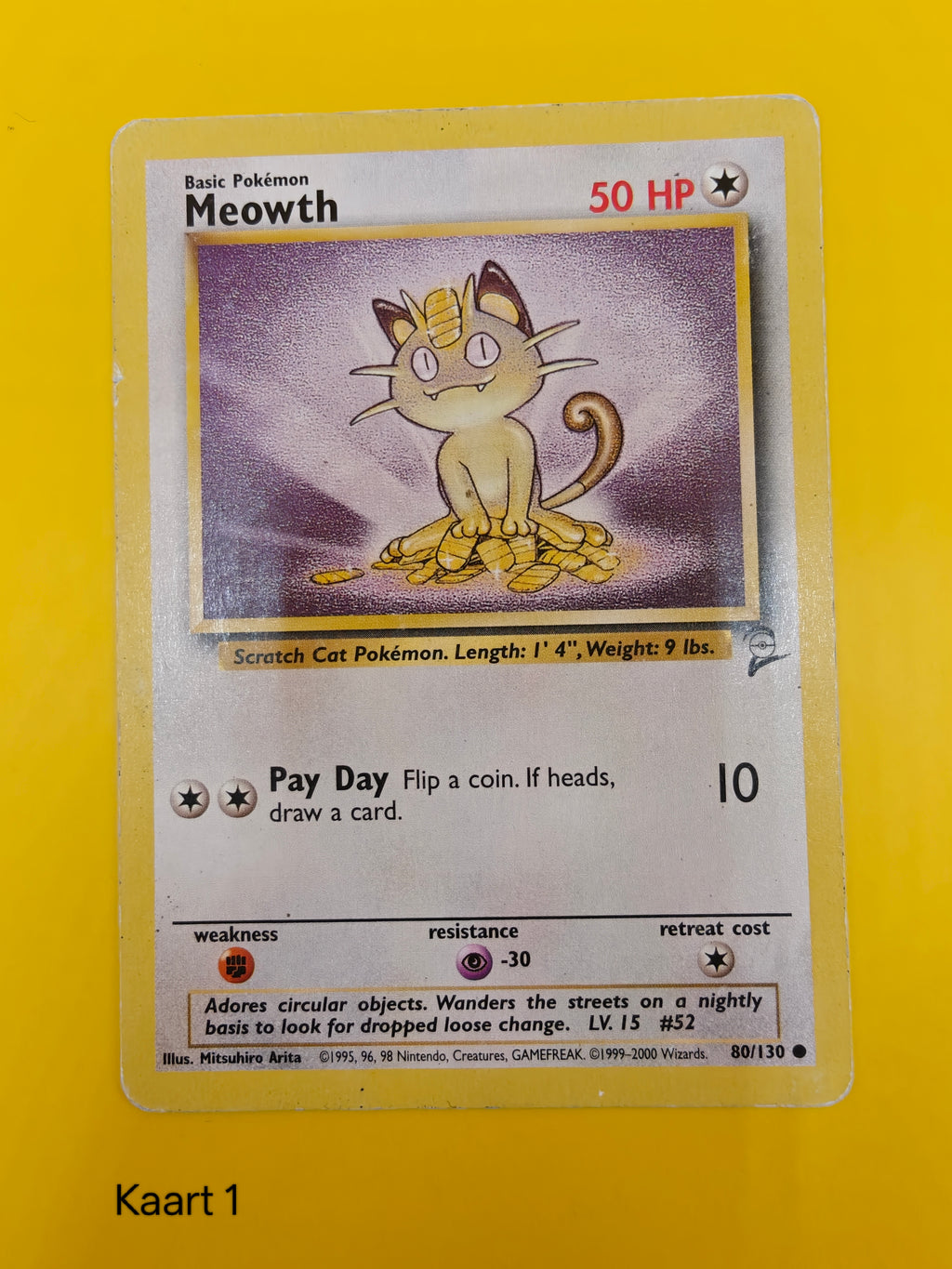 Meowth - Base Set 2