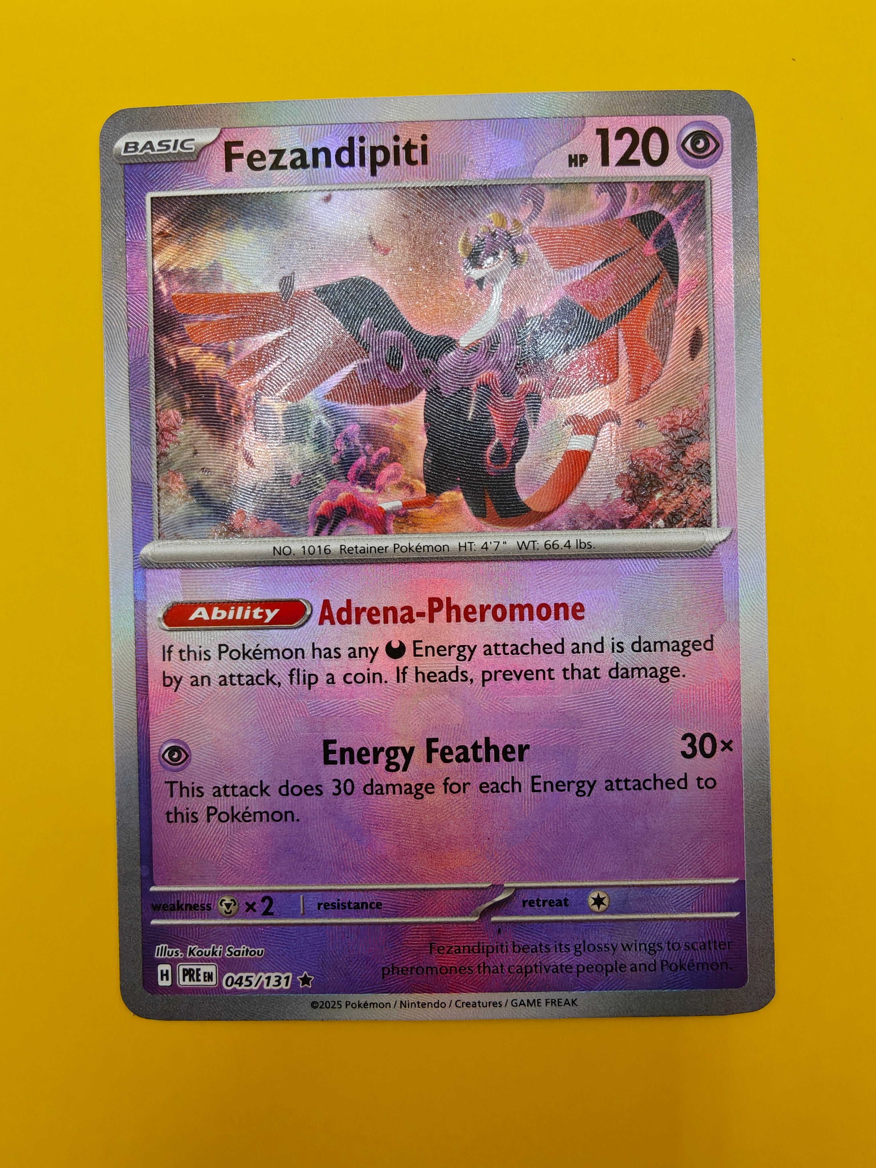 Fezandipiti Poké Ball - Prismatic Evolutions