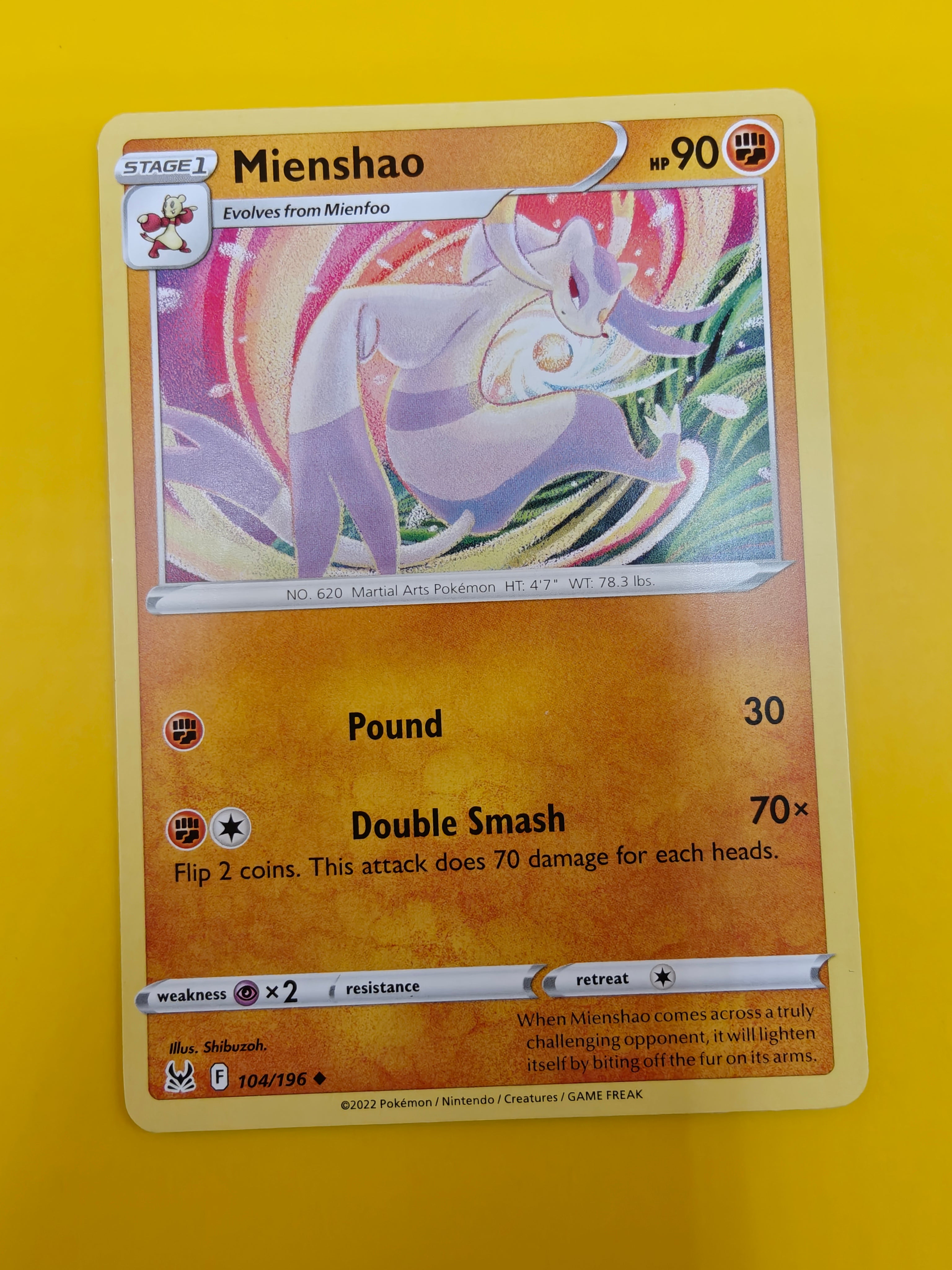 Mienshao - Lost Origin