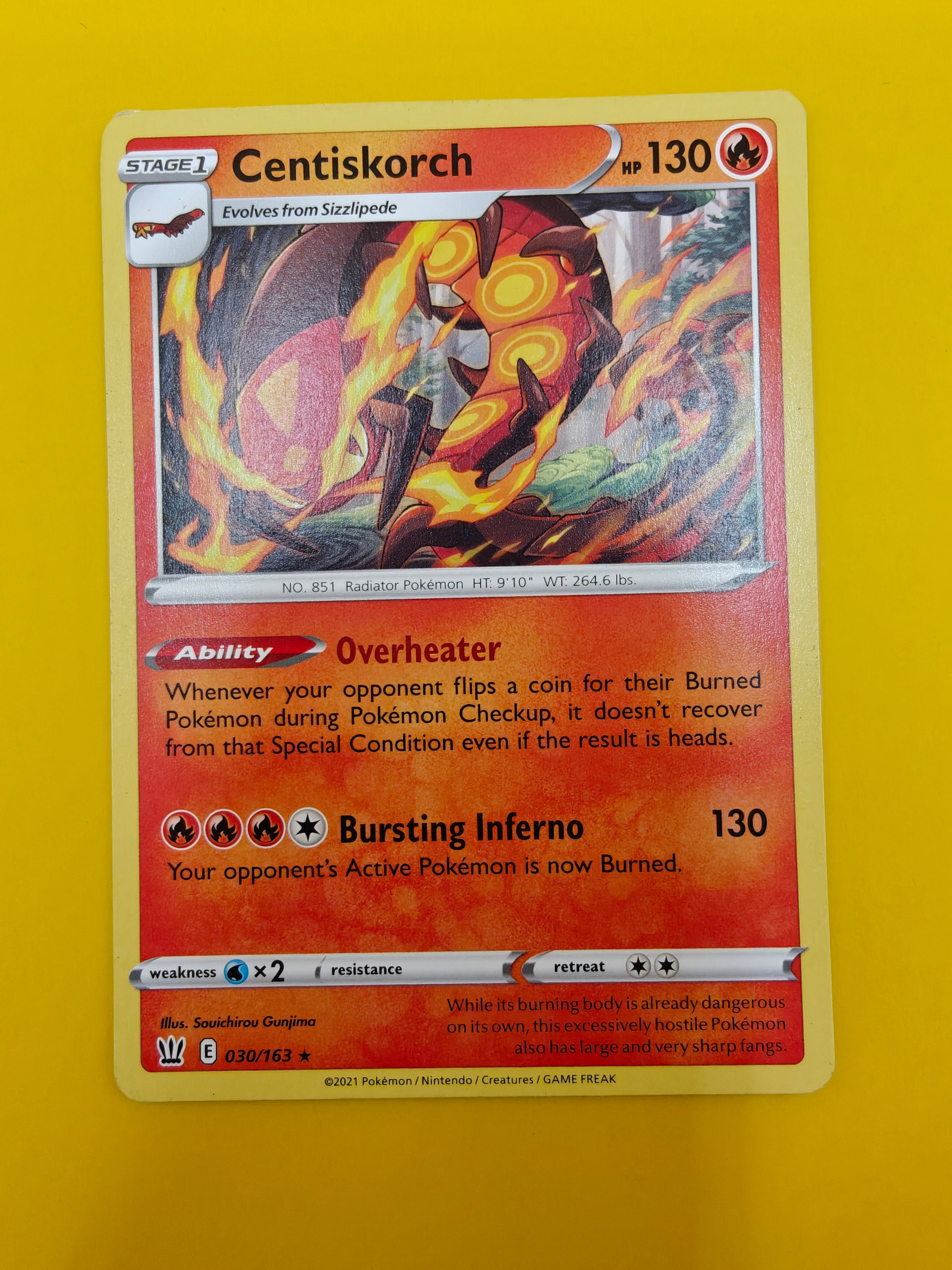 Centiskorch - Battle Styles