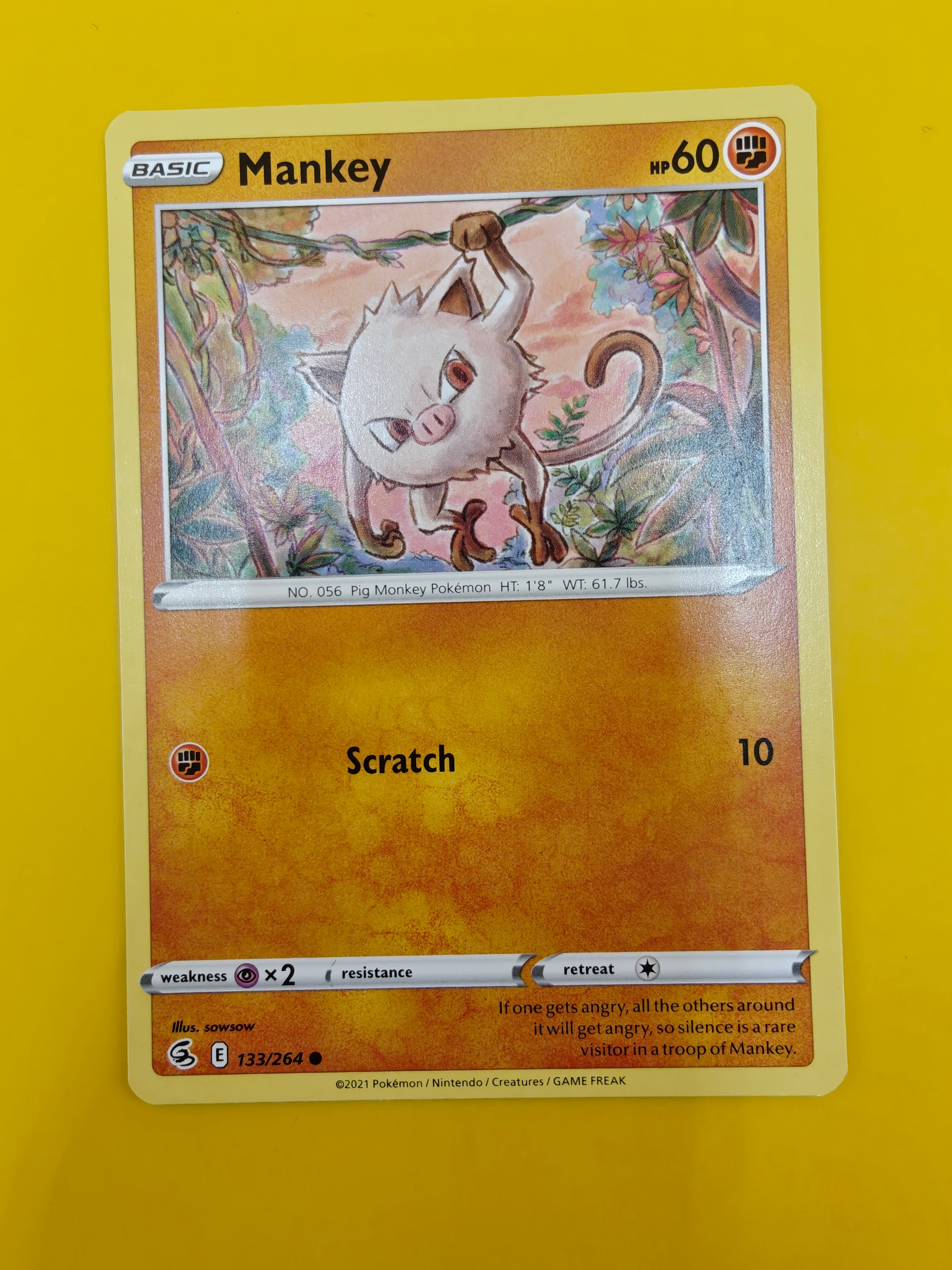 Mankey - Fusion Strike