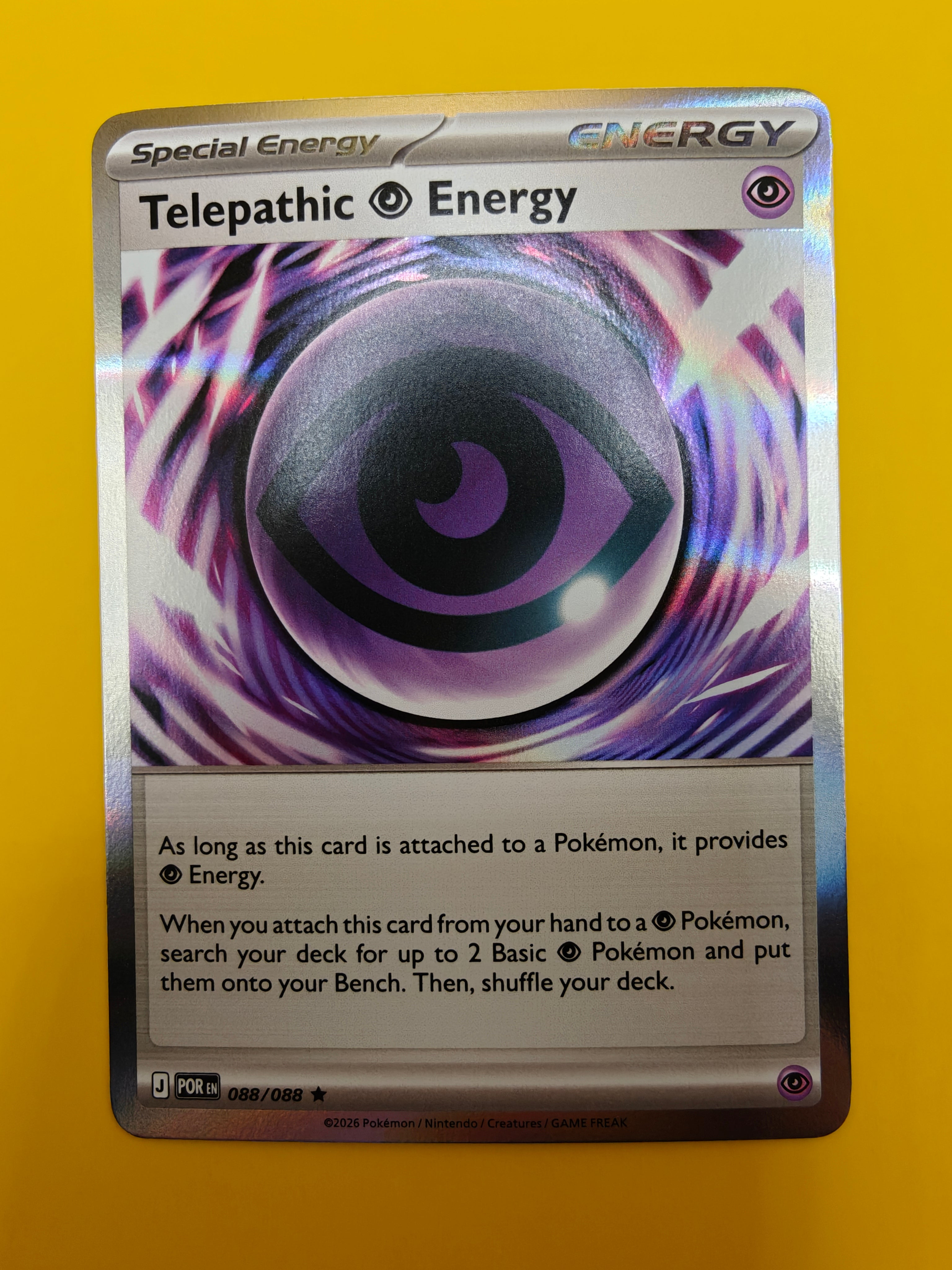 Telepathic Energy Holo - Perfect Order