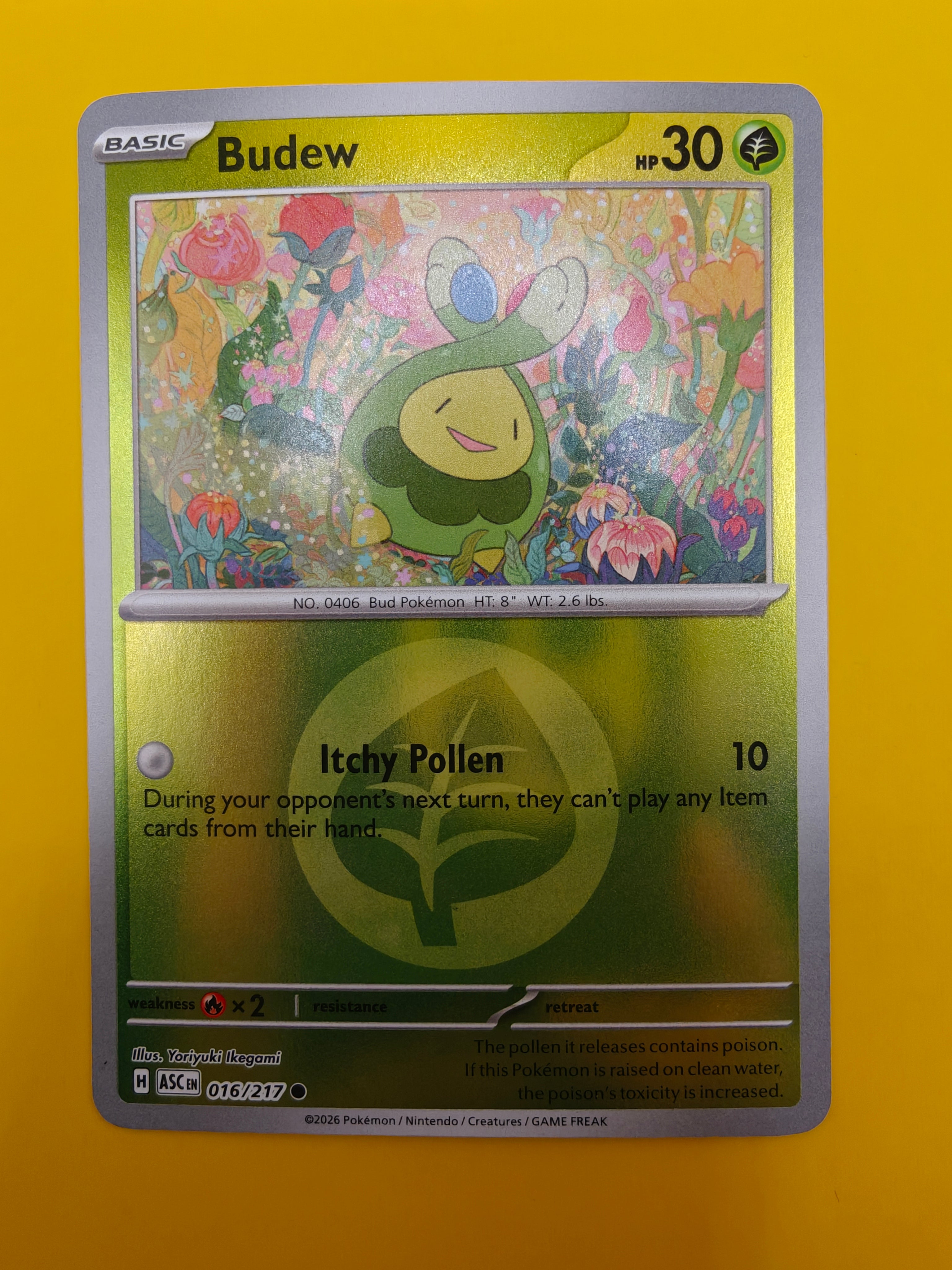 Budew Energy Stamp - Ascended Heroes