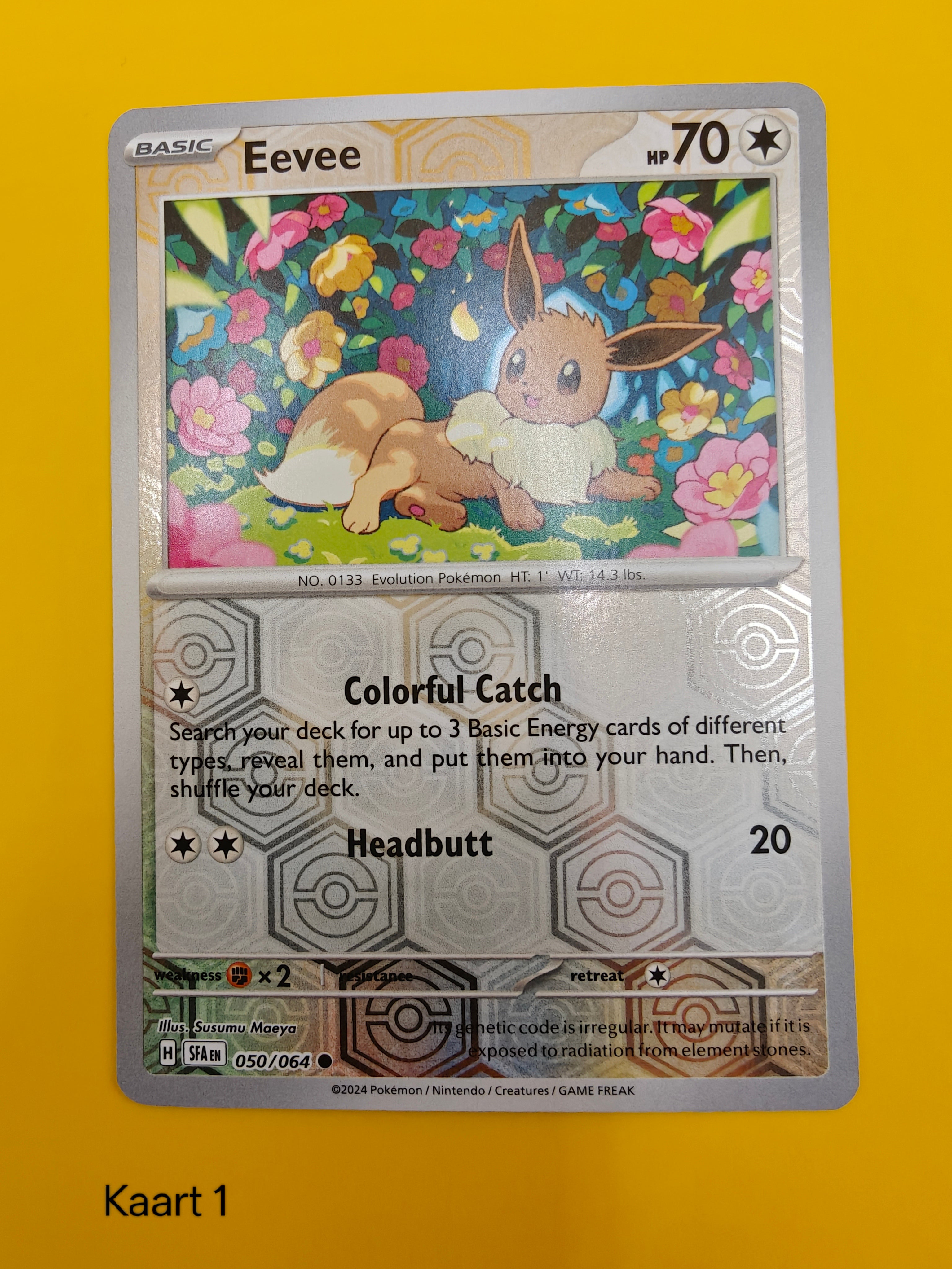 Eevee Reverse Holo - Shrouded Fable
