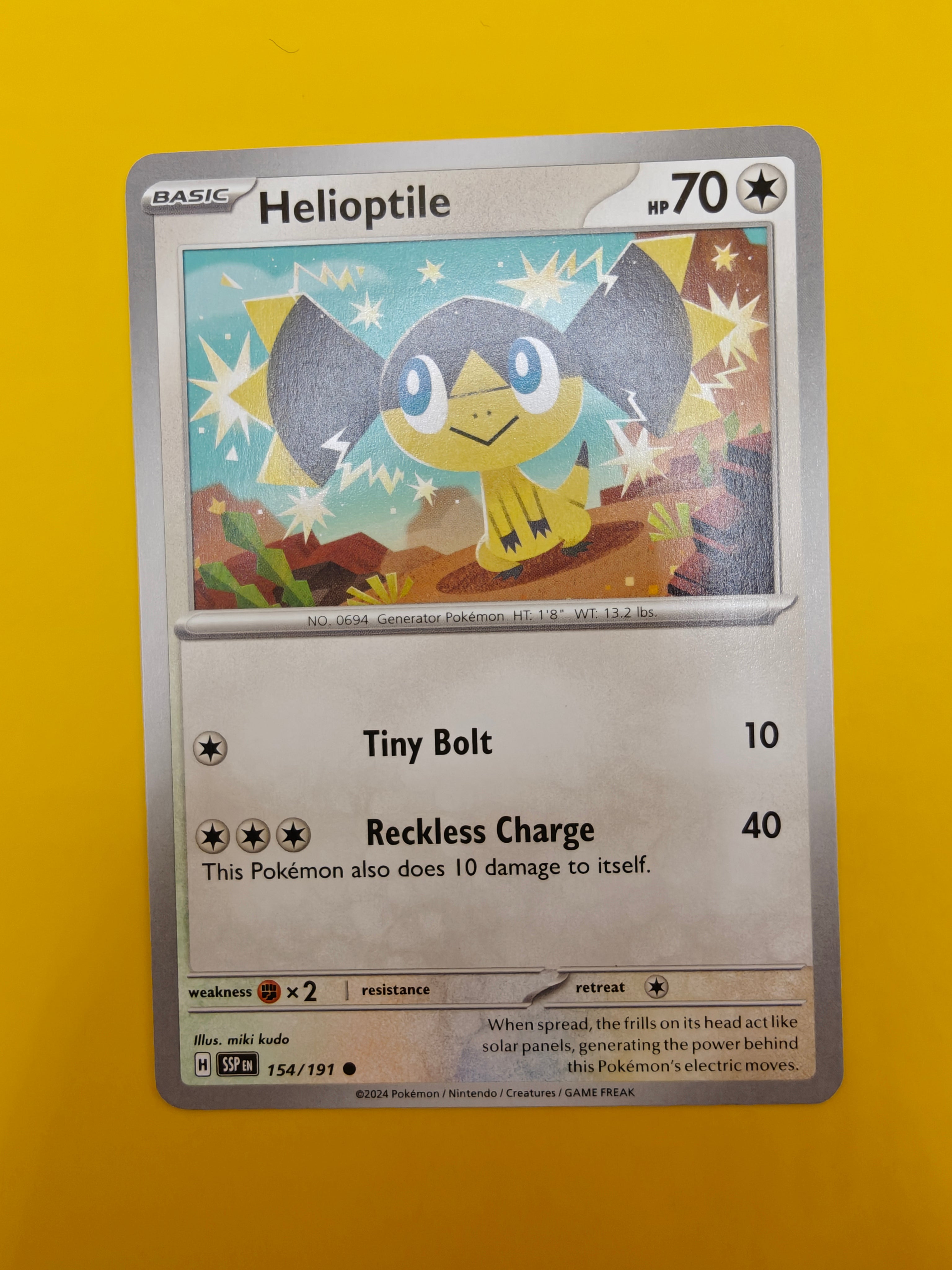 Helioptile - Surging Sparks