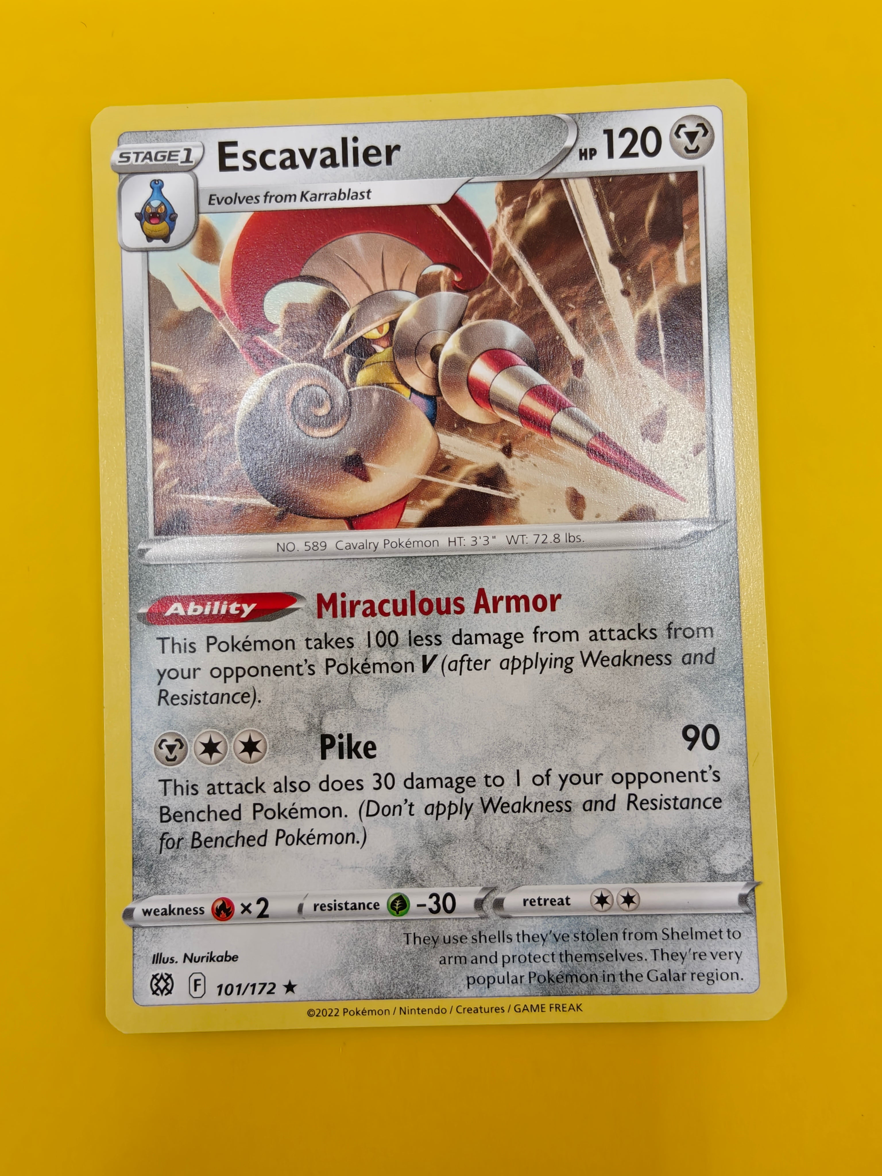 Escavalier - Brilliant Stars