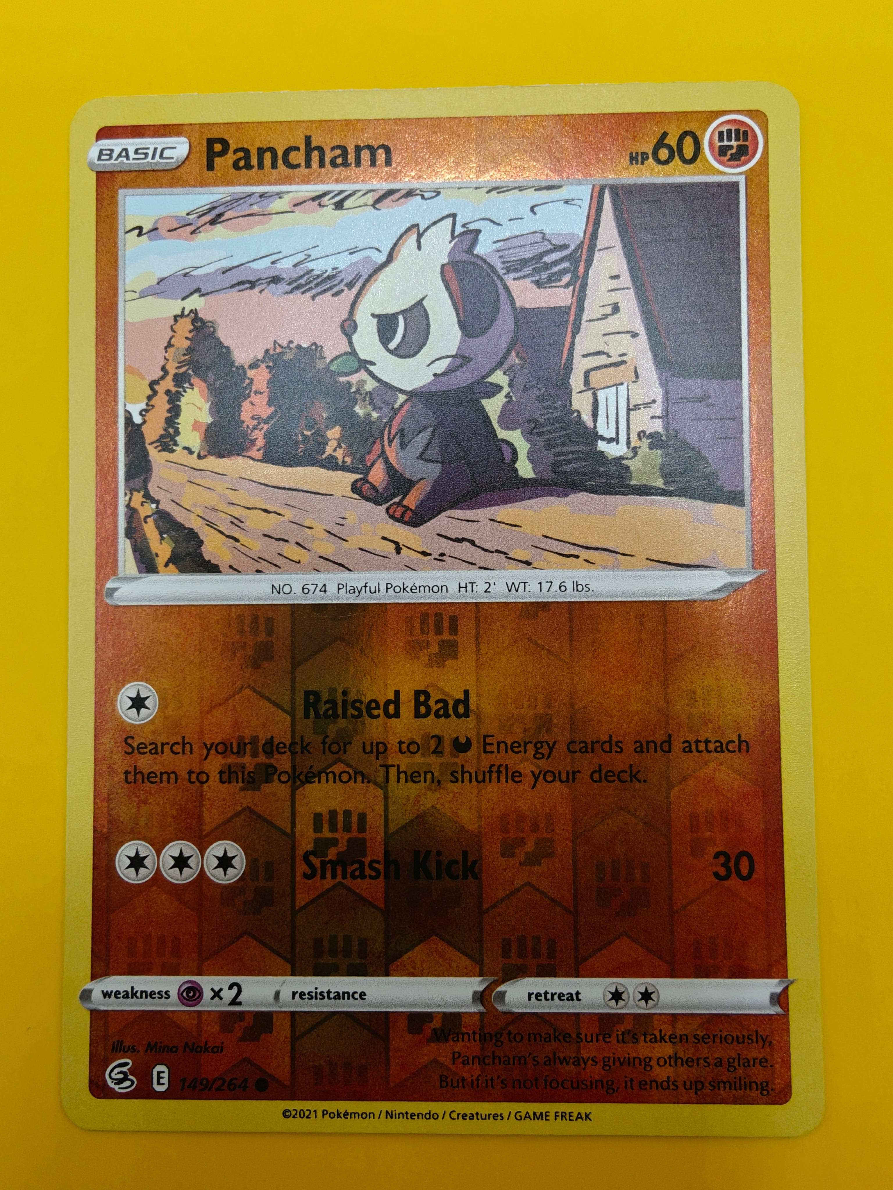 Pancham Reverse Holo - Fusion Strike