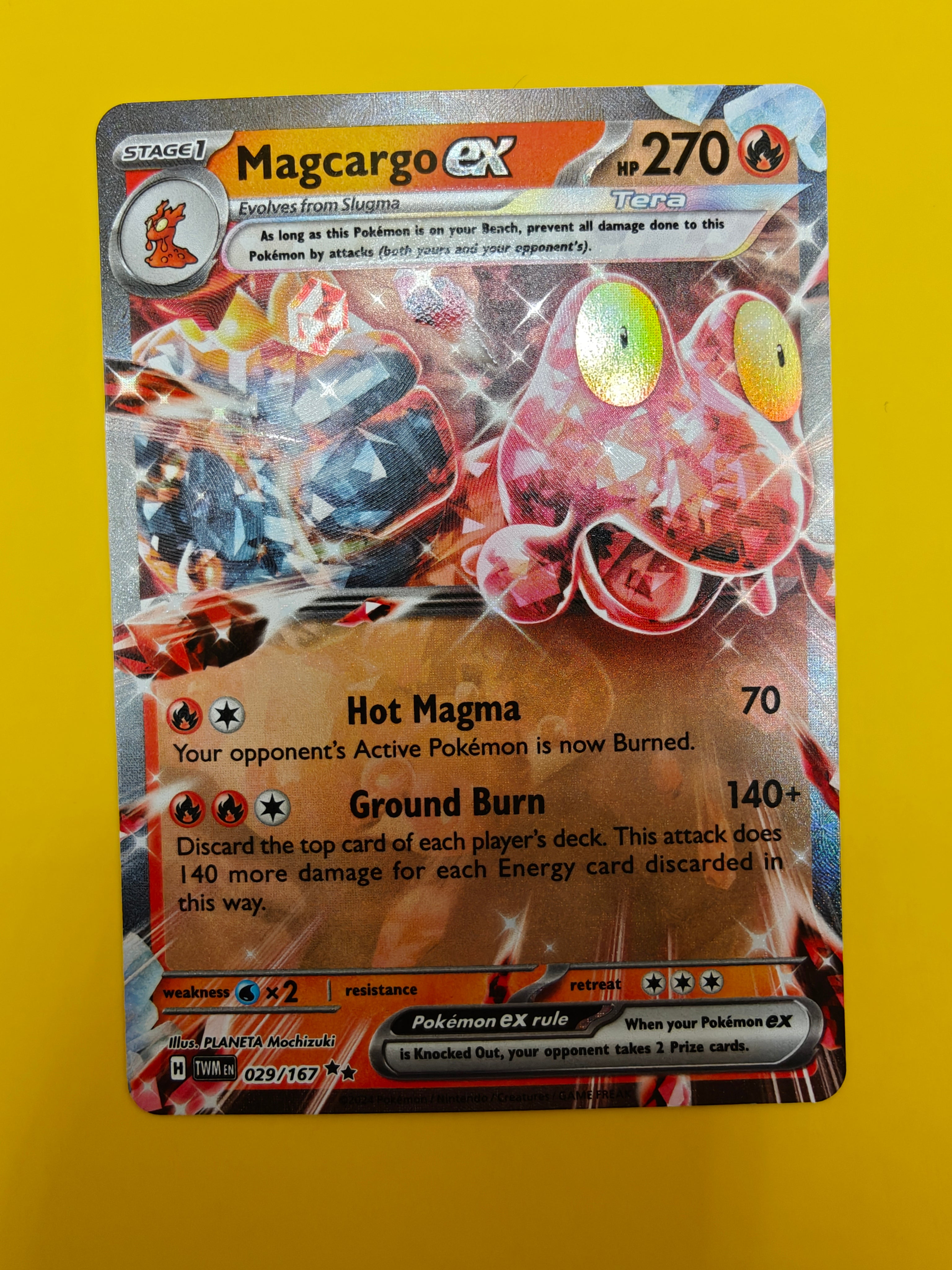 Magcargo ex - Twilight Masquerade
