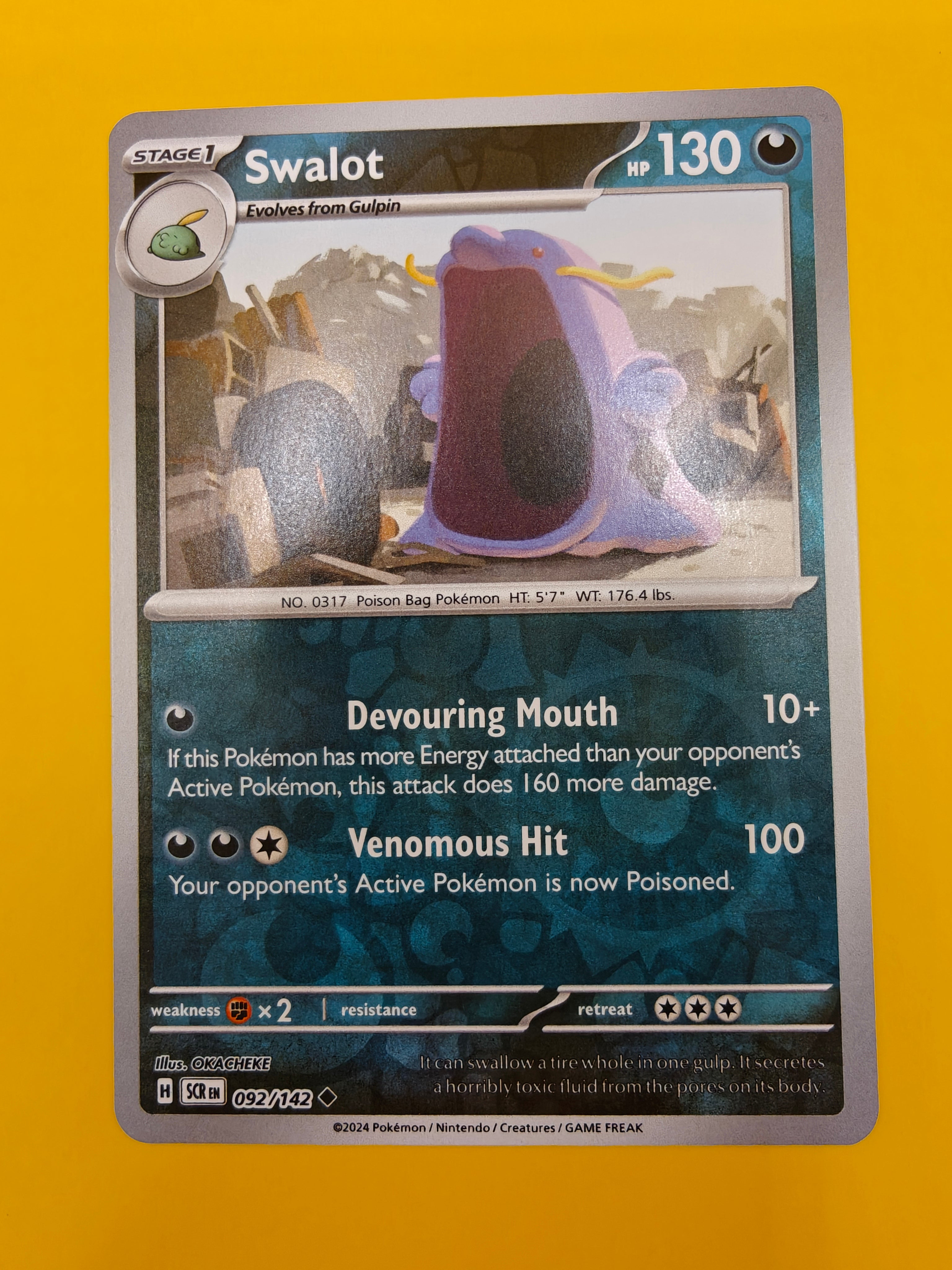 Swalot Reverse Holo - Stellar Crown