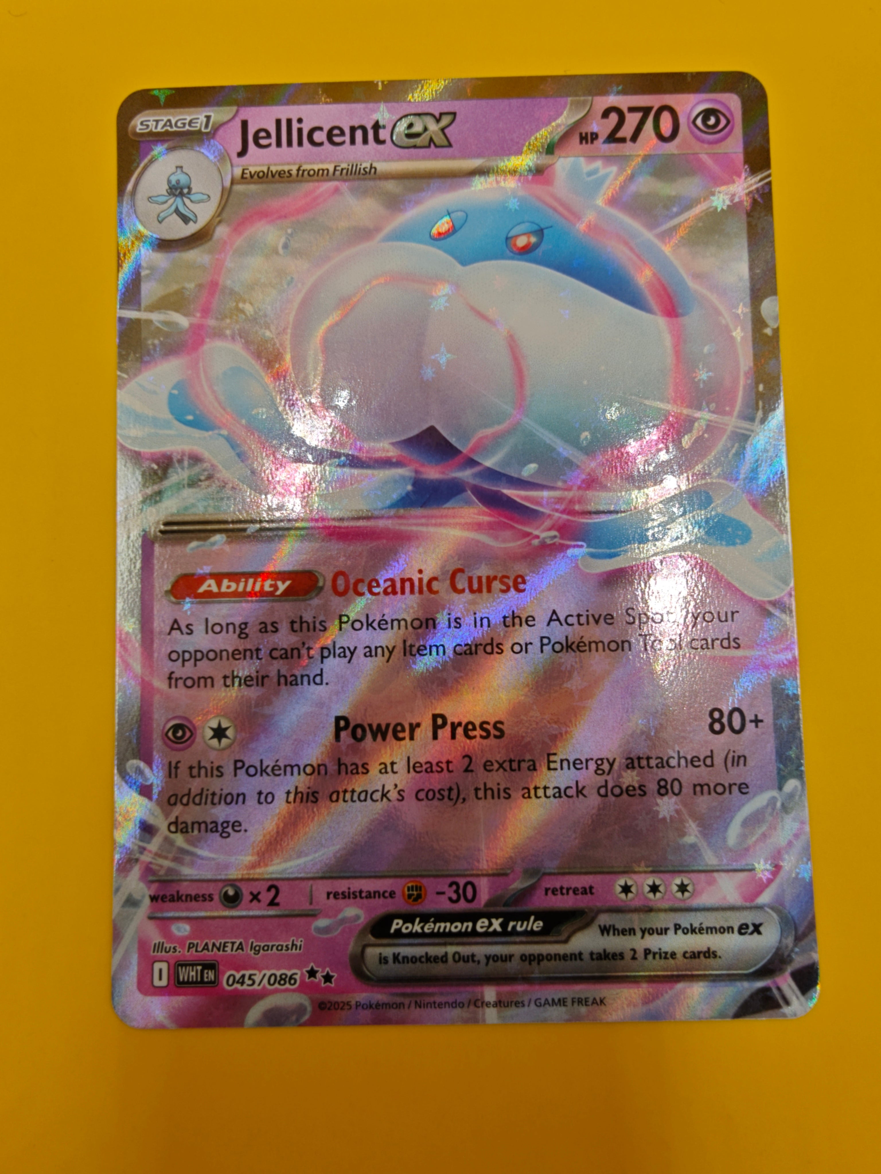 Jellicent ex - White Flare