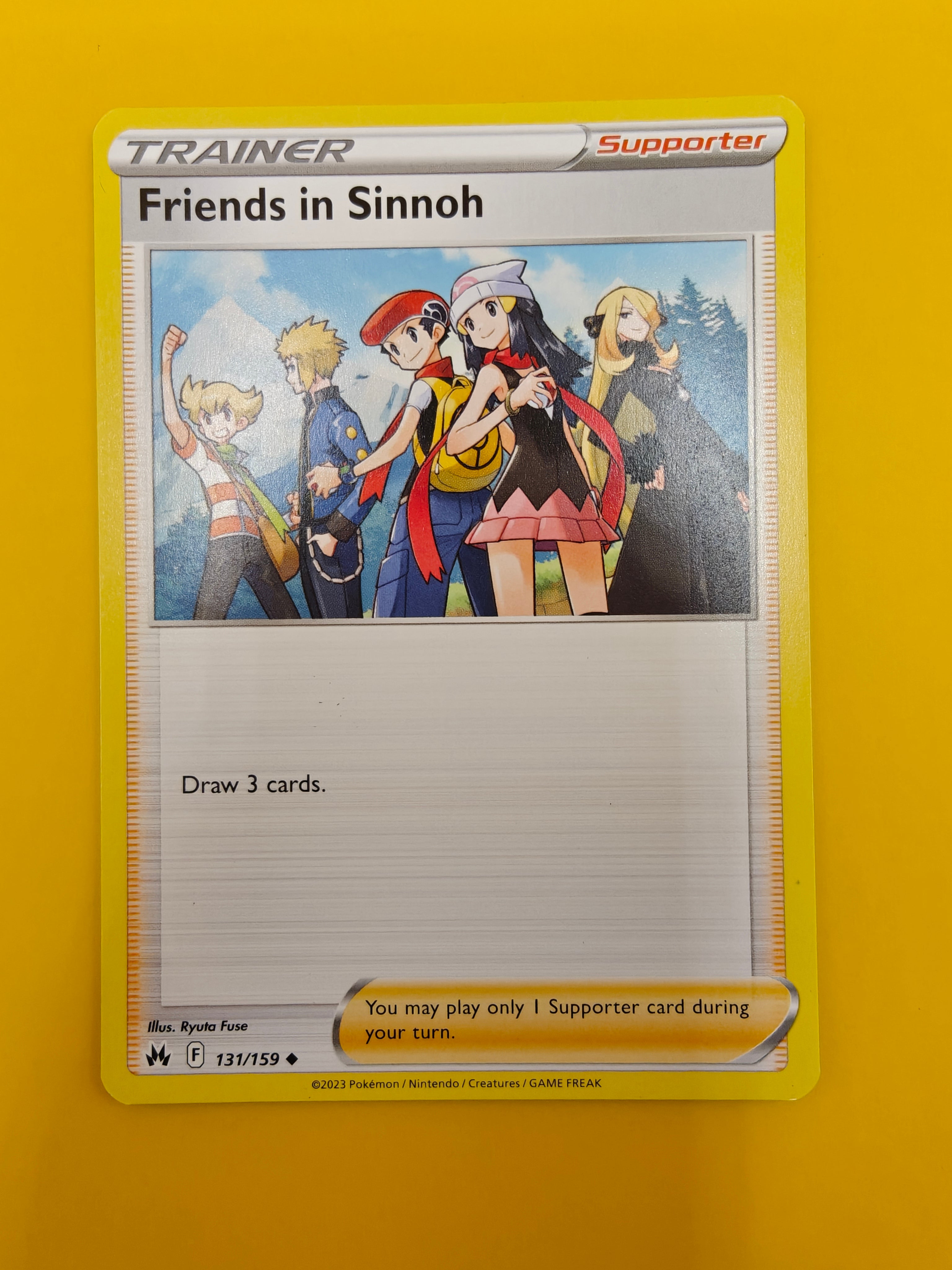Friends in Sinnoh - Crown Zenith