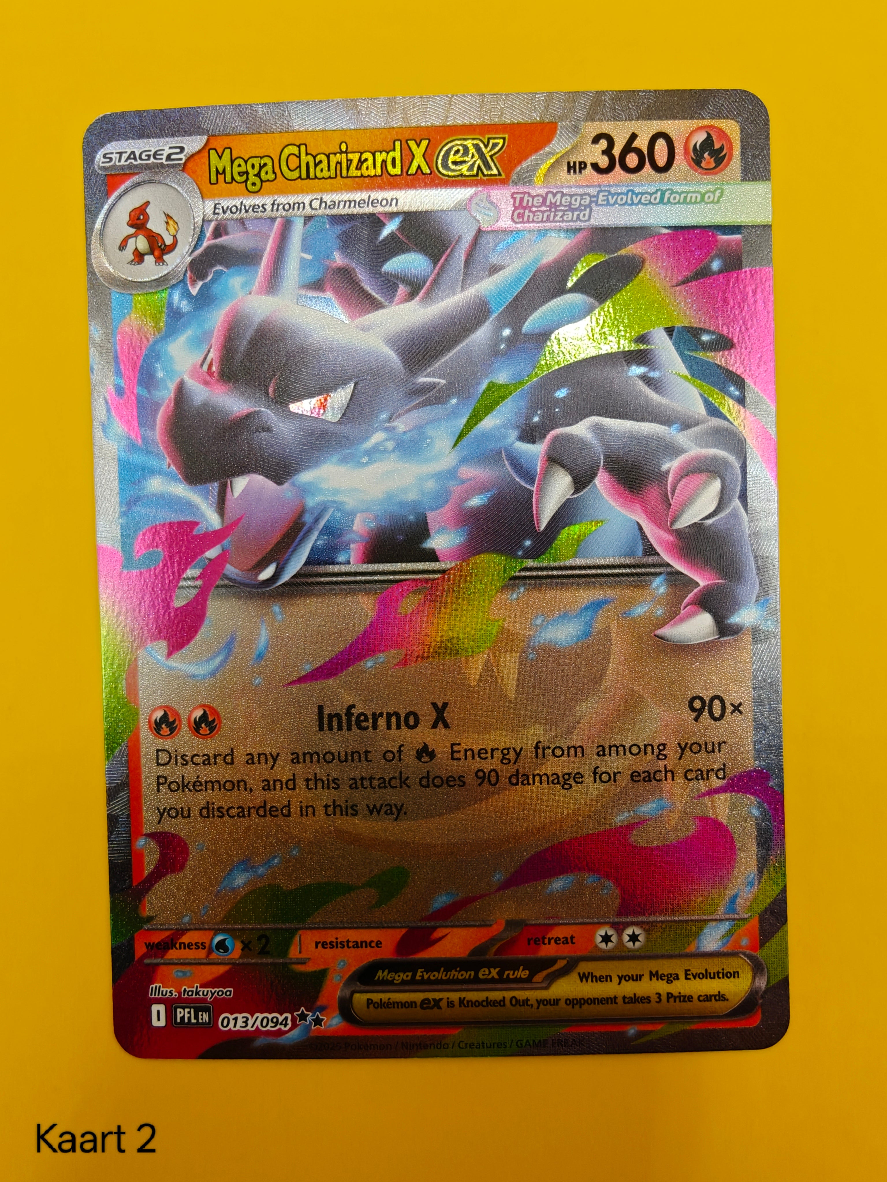 Mega Charizard X ex - Phantasmal Flames