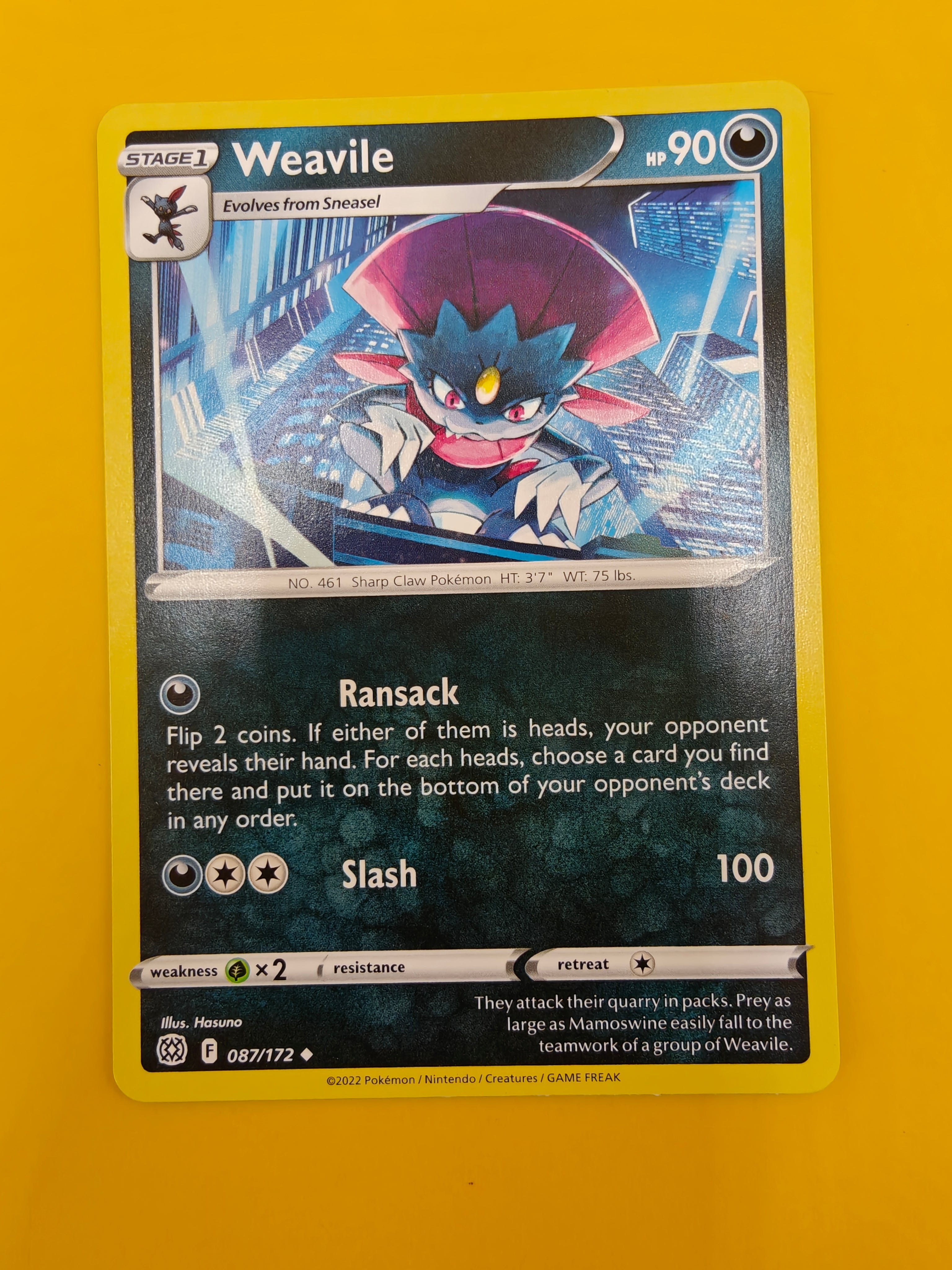 Weavile - Brilliant Stars