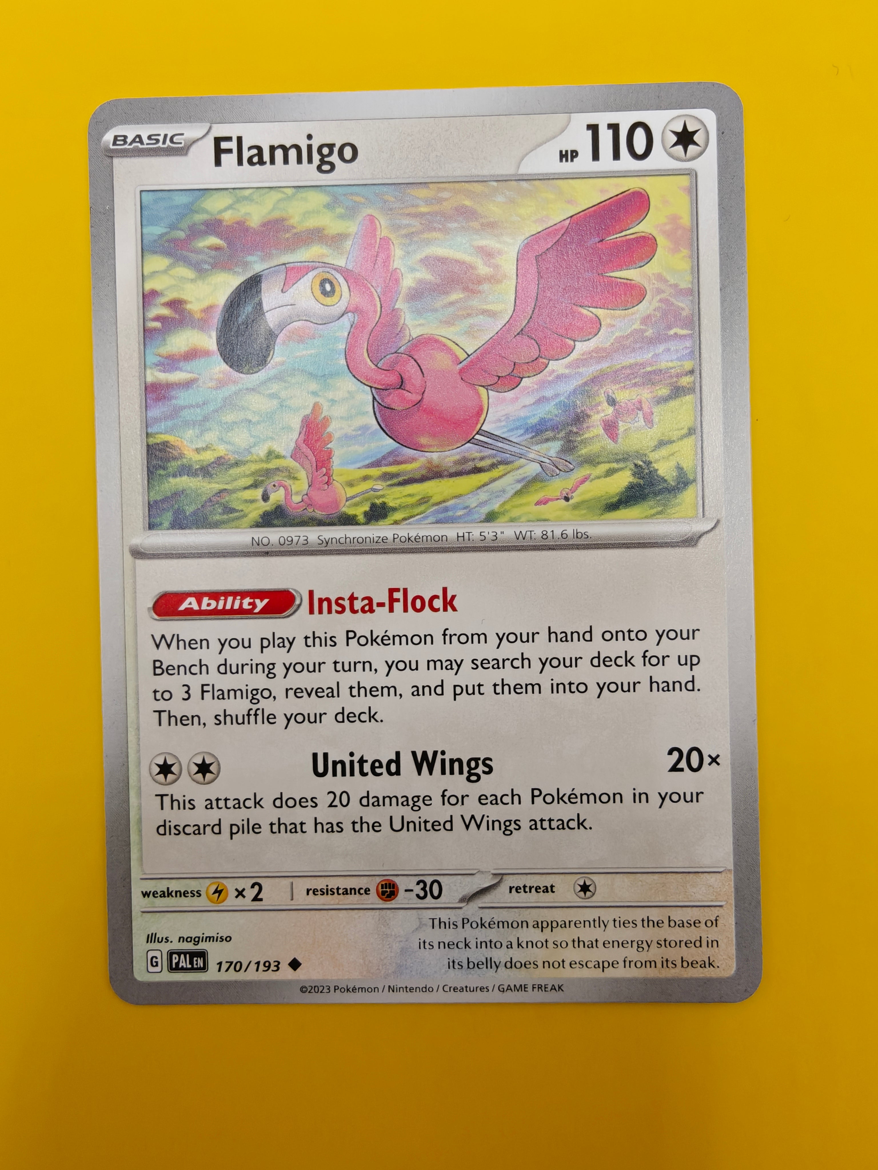 Flamigo - Paldea Evolved
