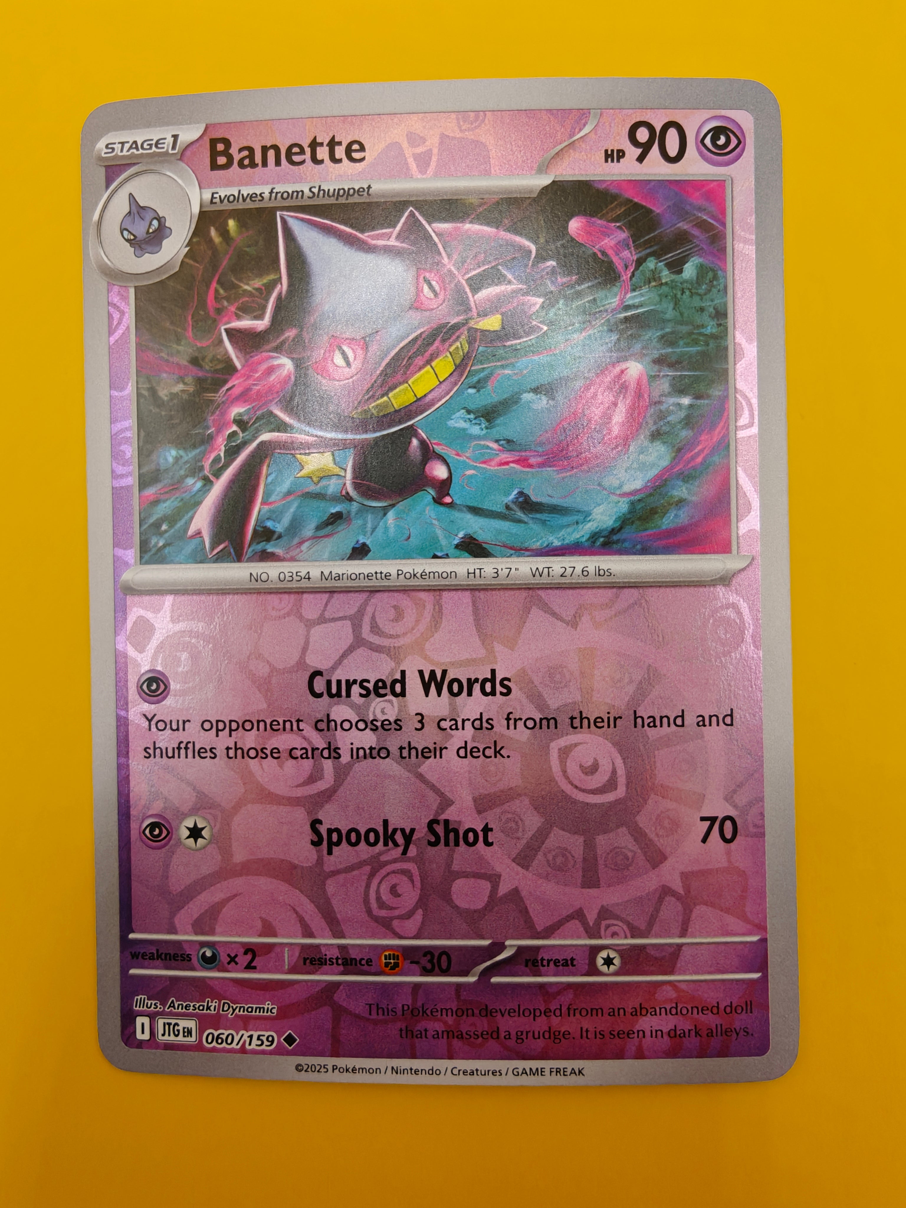 Banette Reverse Holo - Journey Together
