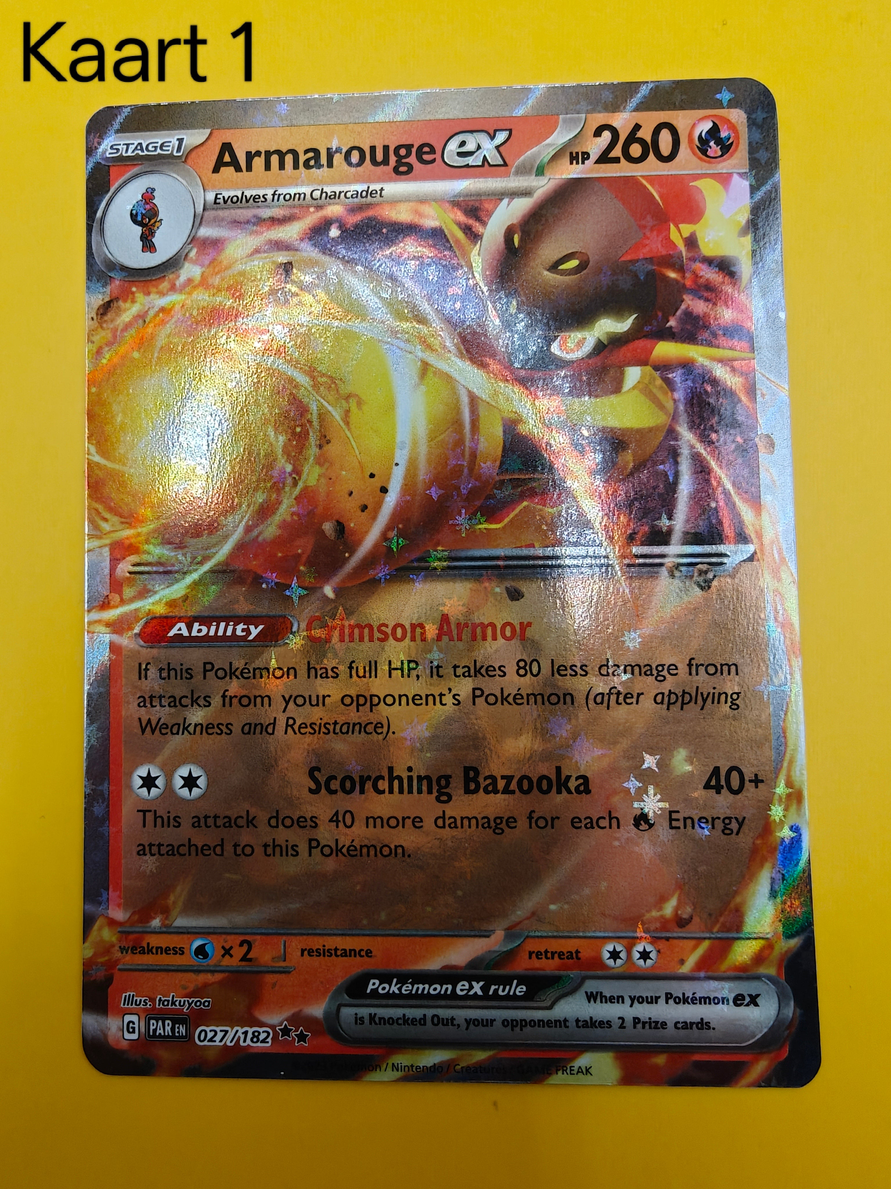 Armarouge ex - Paradox Rift