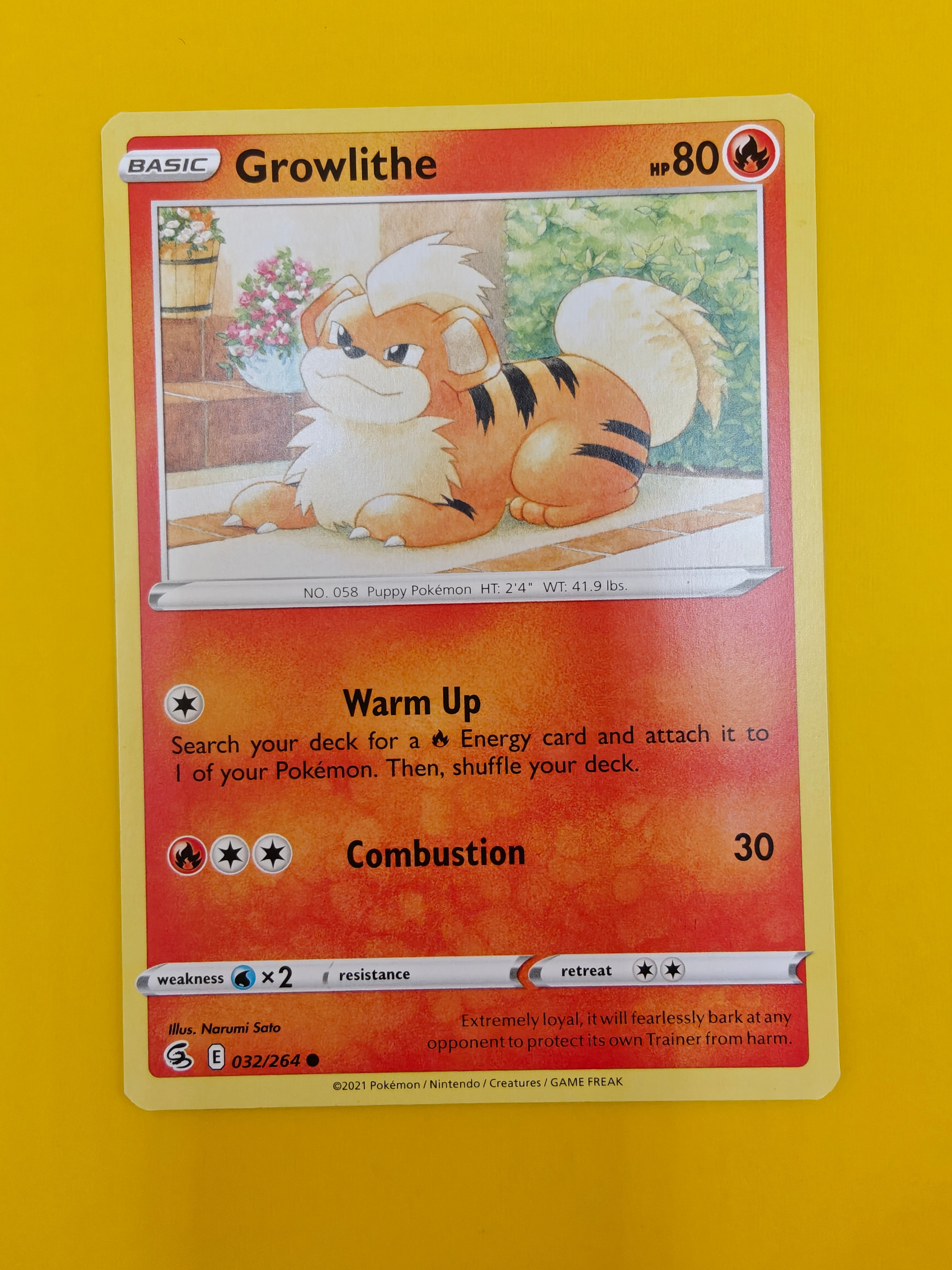 Growlithe - Fusion Strike
