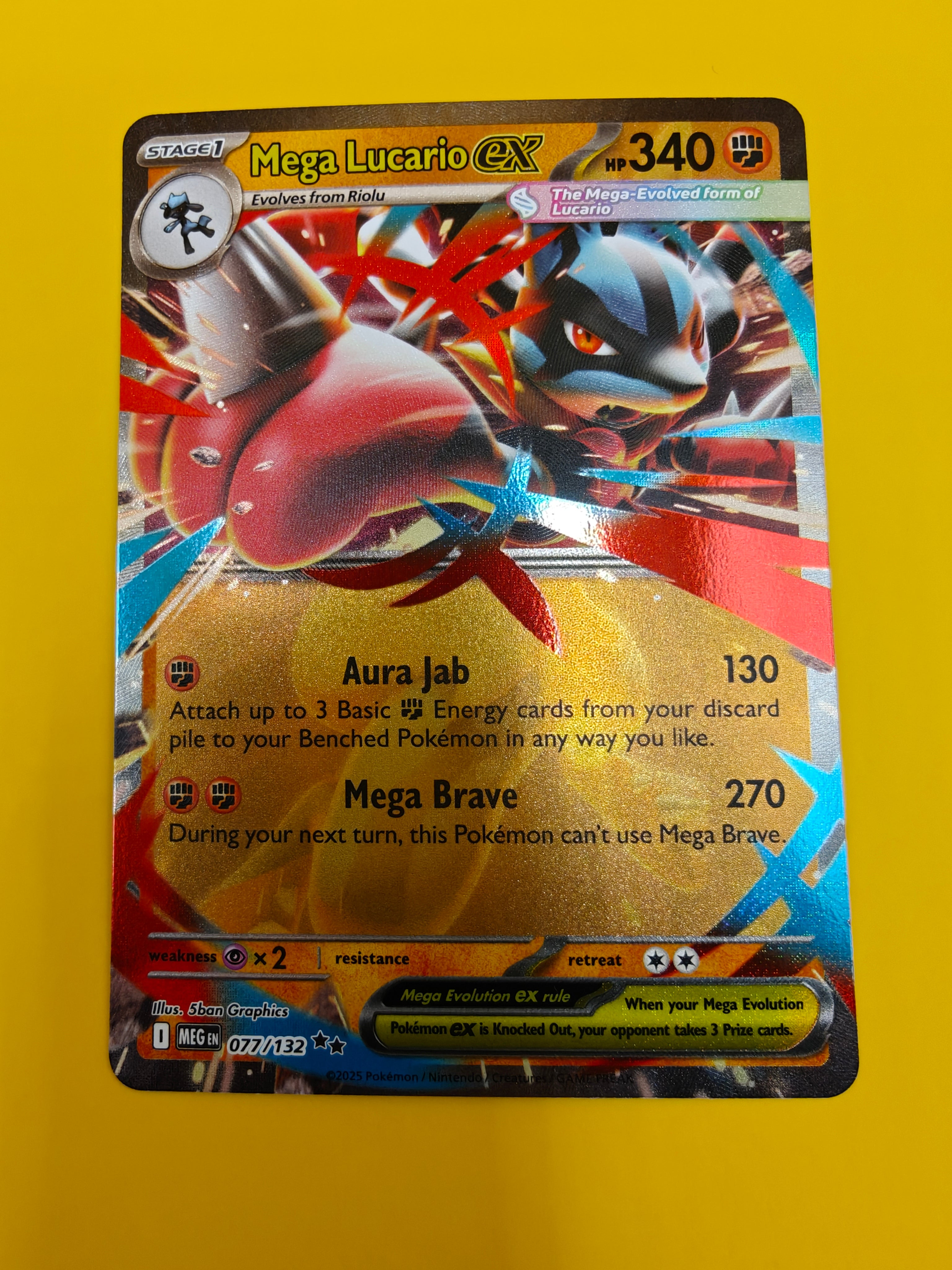 Mega Lucario ex - Mega Evolution: Base Set
