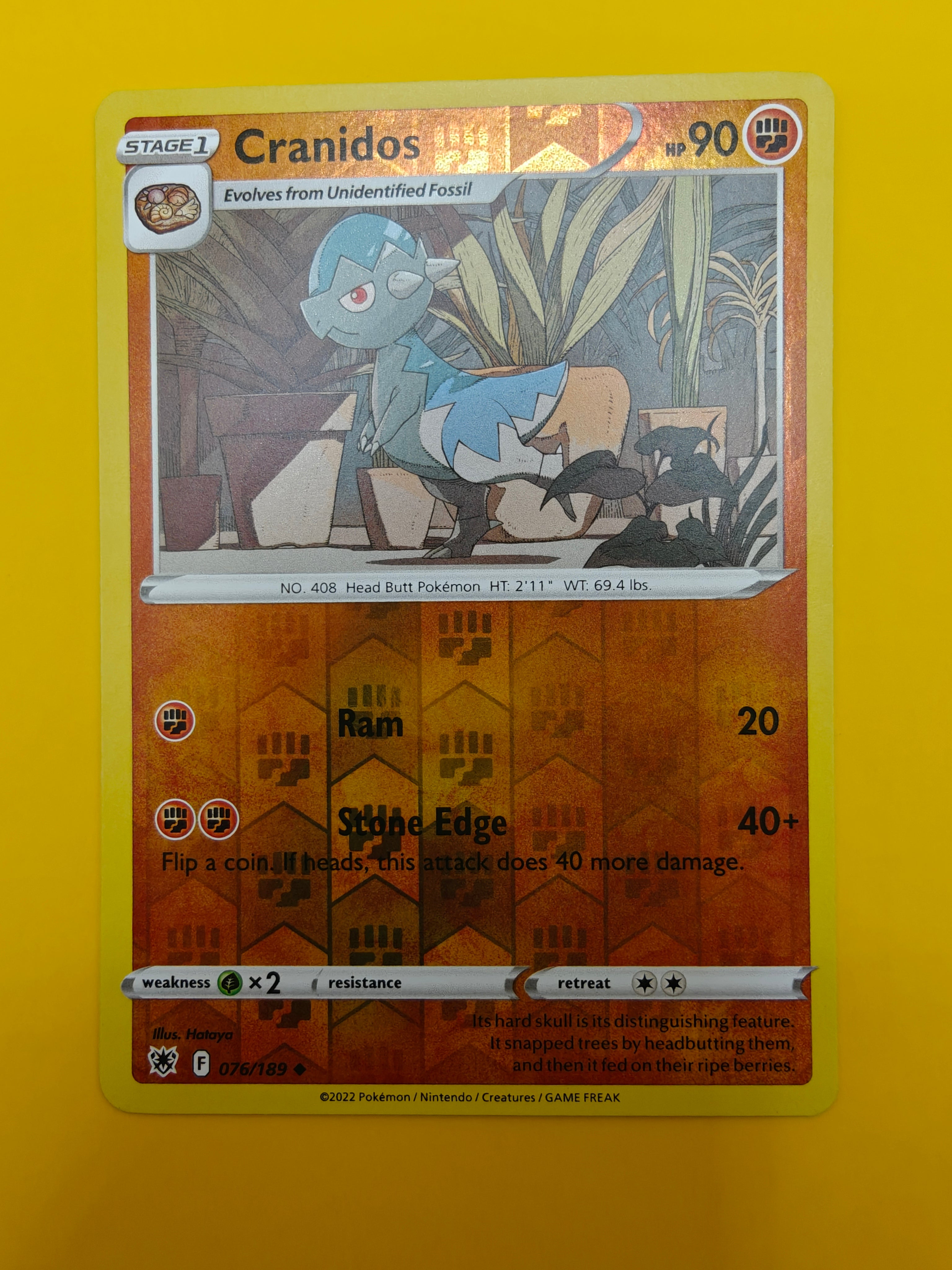 Cranidos Reverse Holo - Astral Radiance