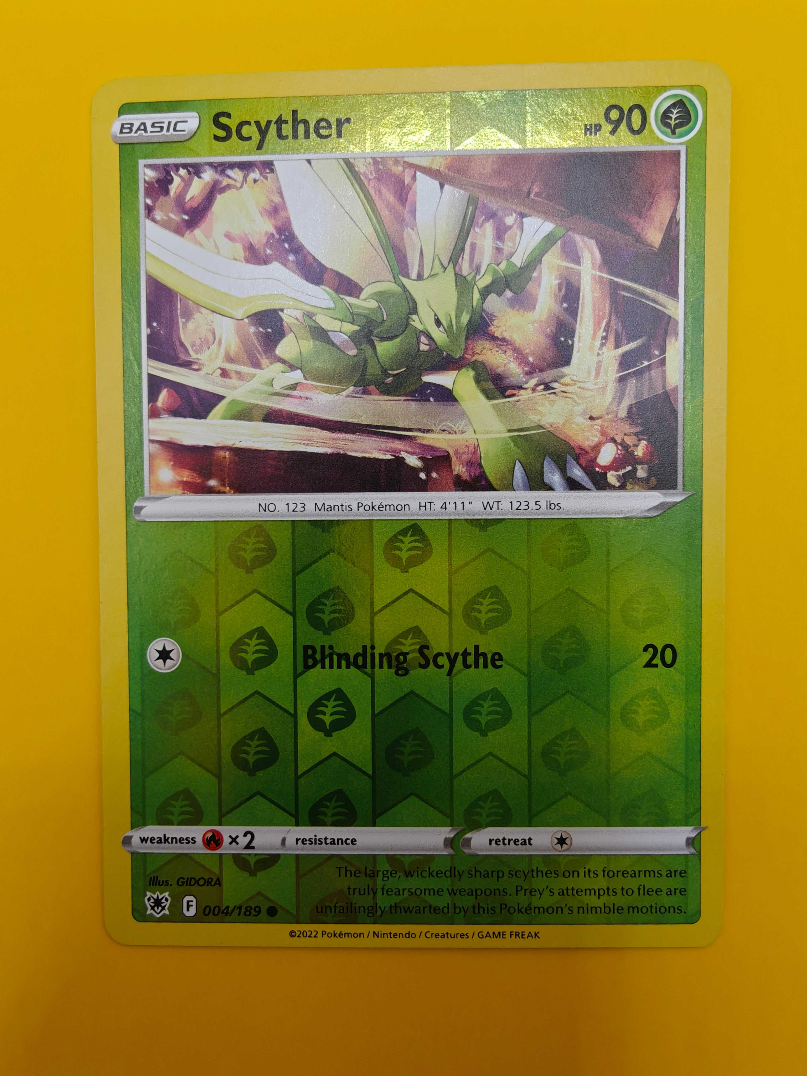 Scyther Reverse Holo - Astral Radiance