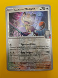 Team Rocket's Meowth Reverse Holo - Destined Rivals