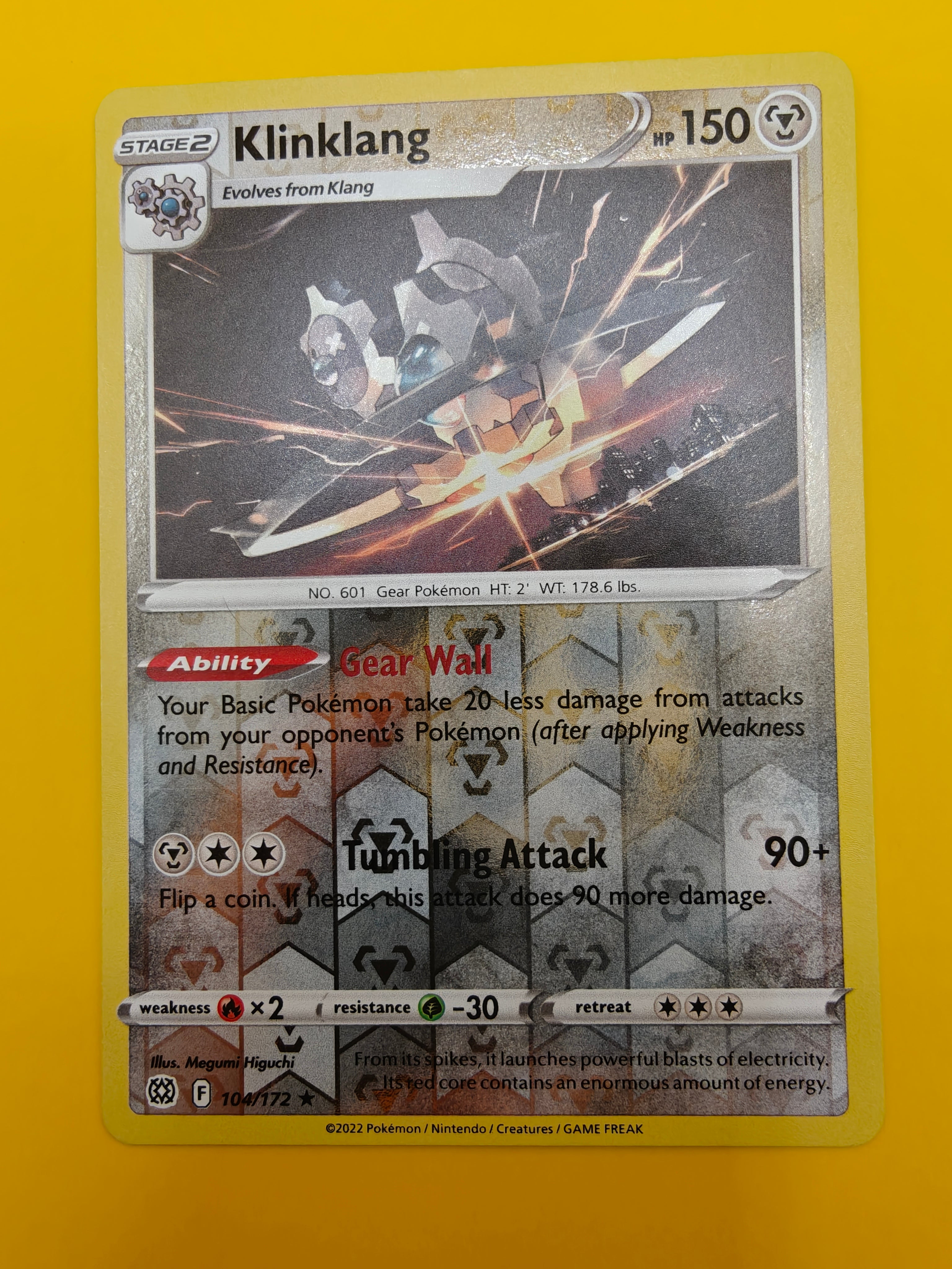 Klinklang Reverse Holo - Brilliant Stars