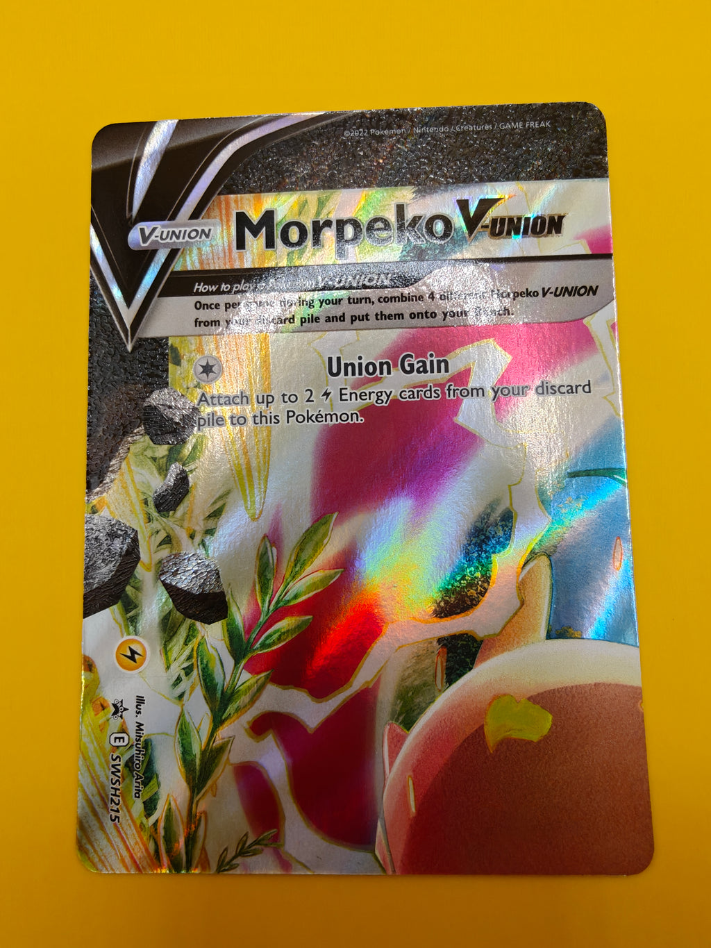 Morpeko V-union - SWSH 215 t/m 218