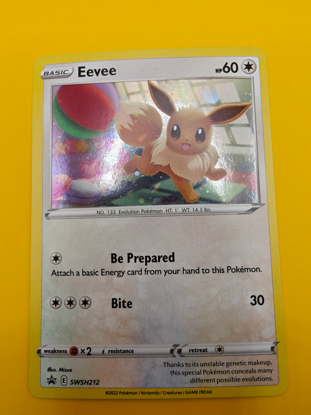 Eevee Holo - SWSH212