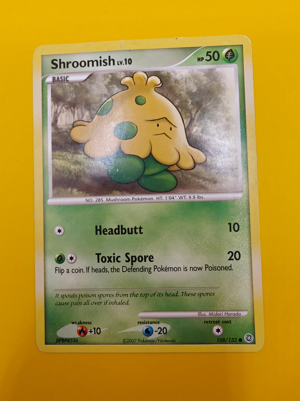 Shroomish Lv.10 - Secret Wonders